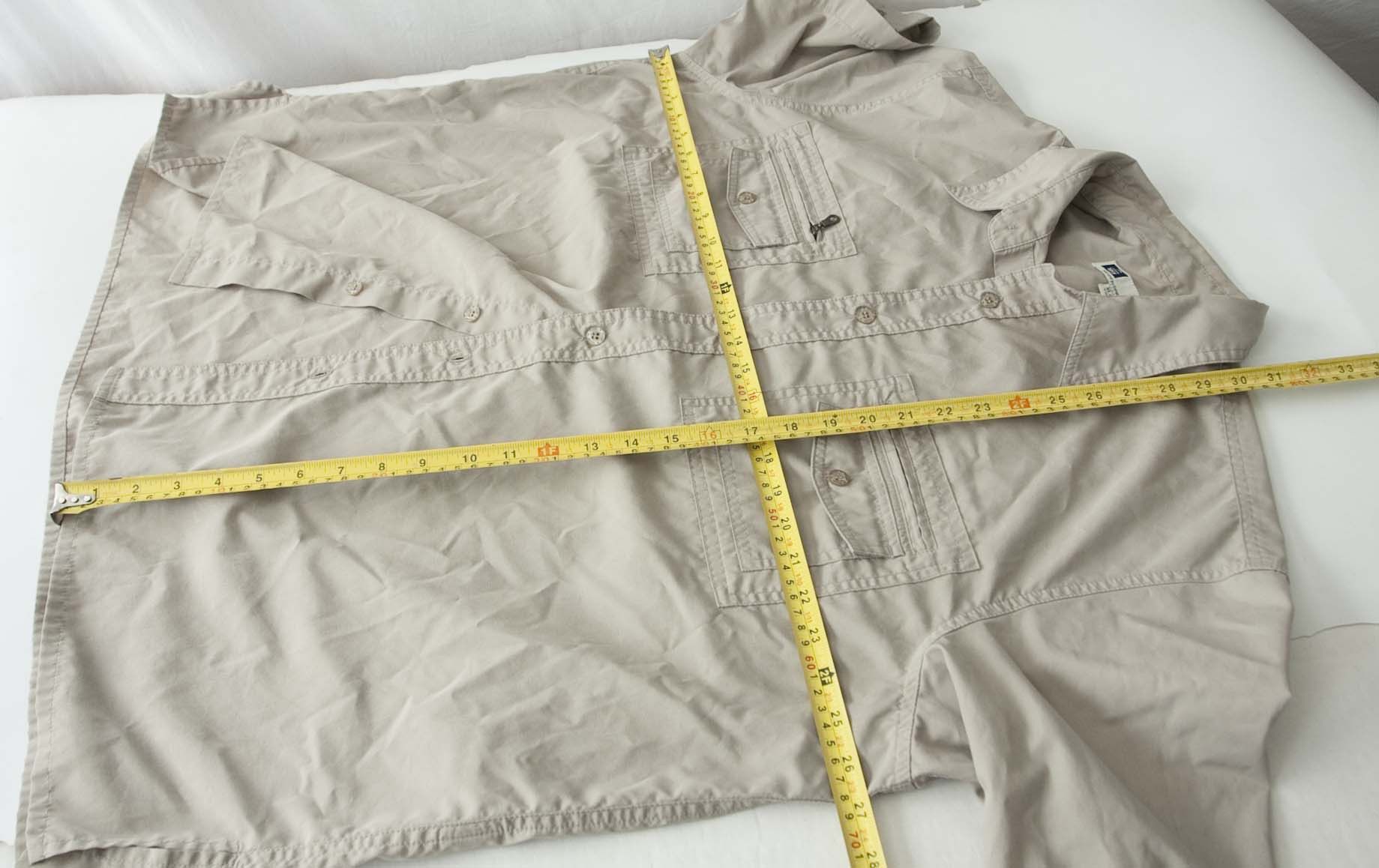 Tilley Tilley Safari Shirt Short Sleeve Size XL Pale Brown Size US XL / EU 56 / 4 - 5 Thumbnail