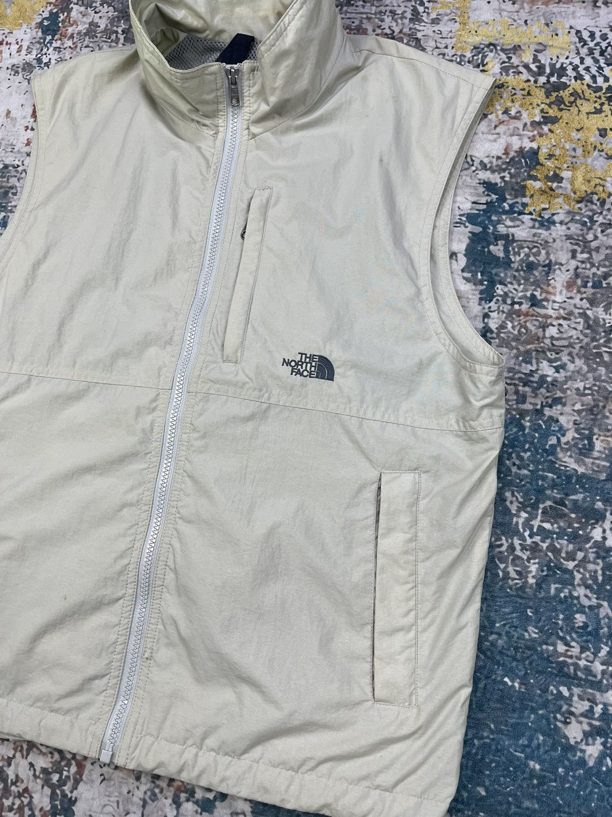 The North Face The North Face Nylon Beige Outerwear Vest Size US M / EU 48-50 / 2 - 3 Thumbnail