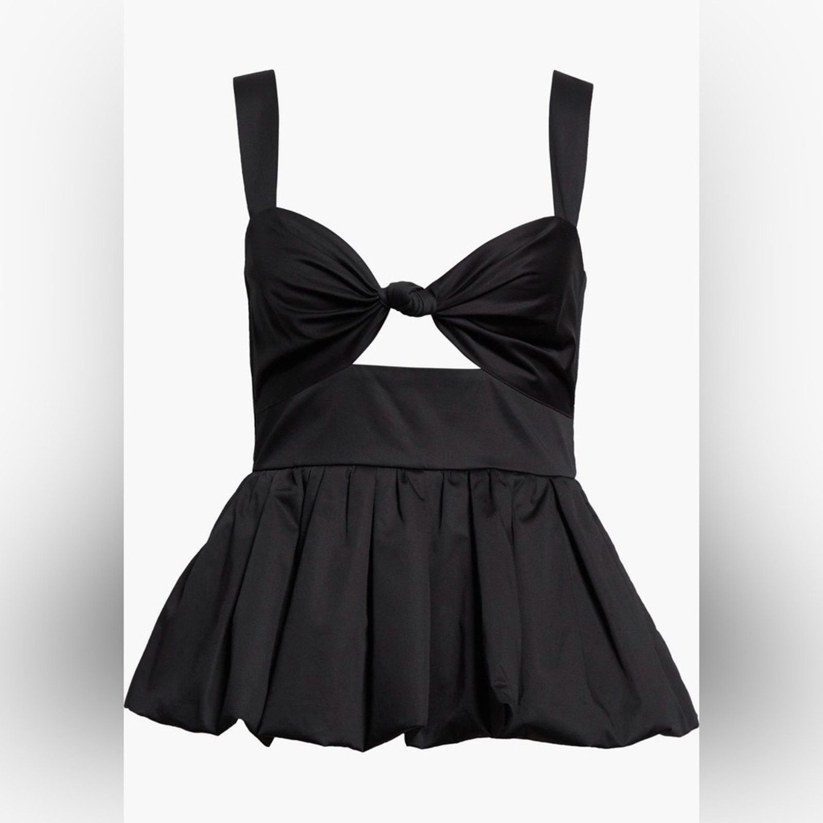 Other Cara Cara Claribelle Cutout Peplum Tank Top black 8 Size M / US 6-8 / IT 42-44 - 5 Thumbnail