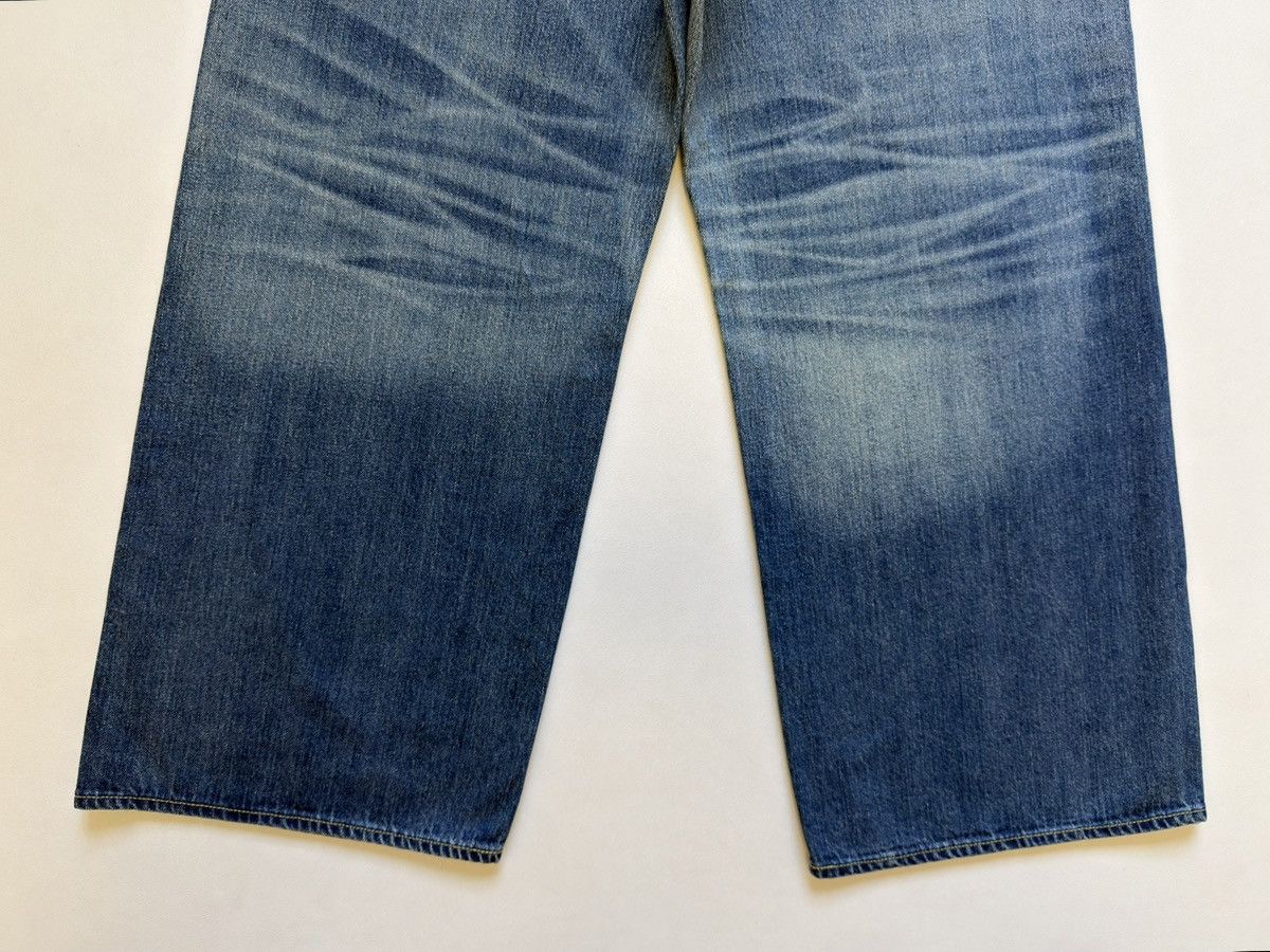 Comme des Garcons S/S 23 Wide Leg Washed Blue Denim Jeans Size US 34 / EU 50 - 16 Thumbnail
