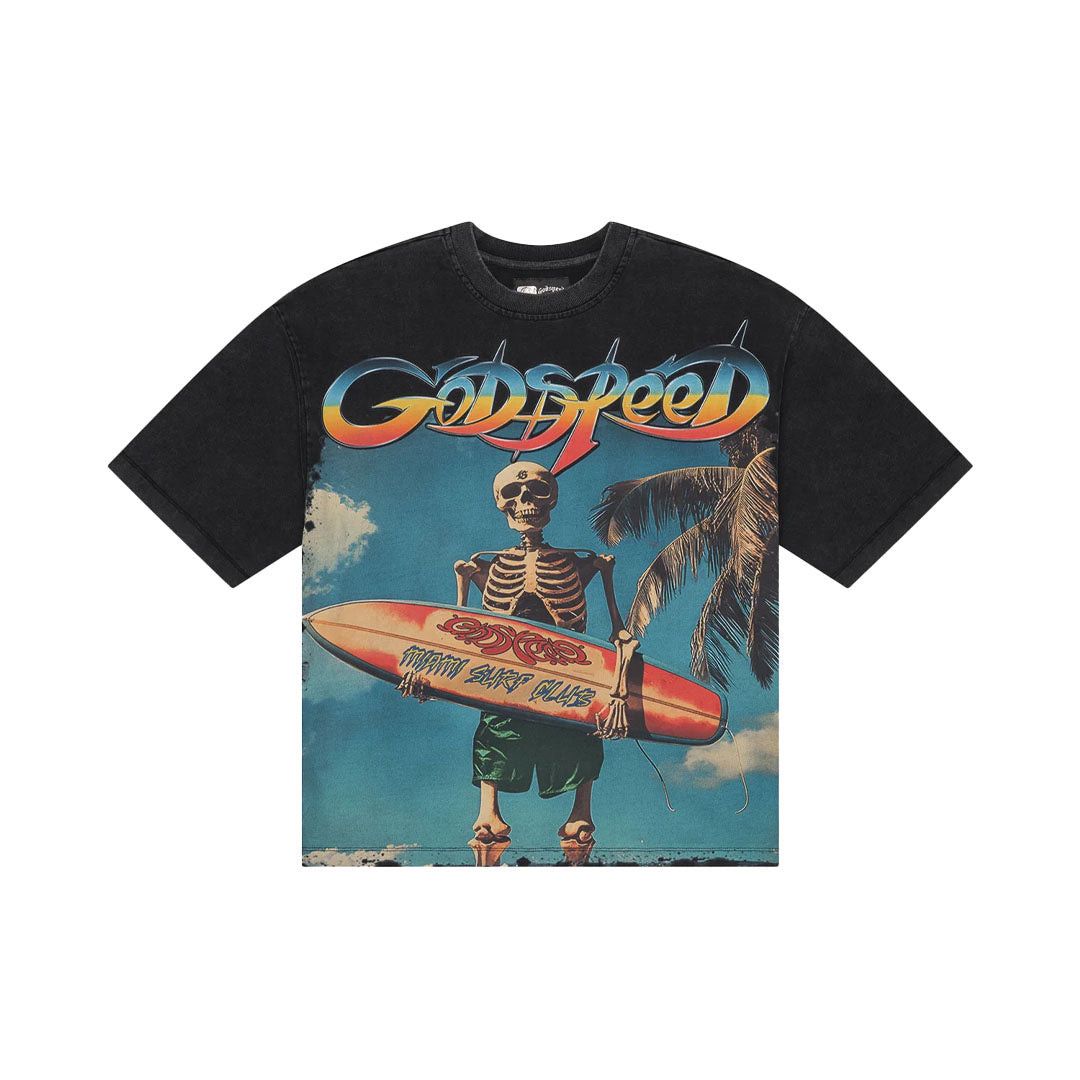 Miami Surf Club Black Tee