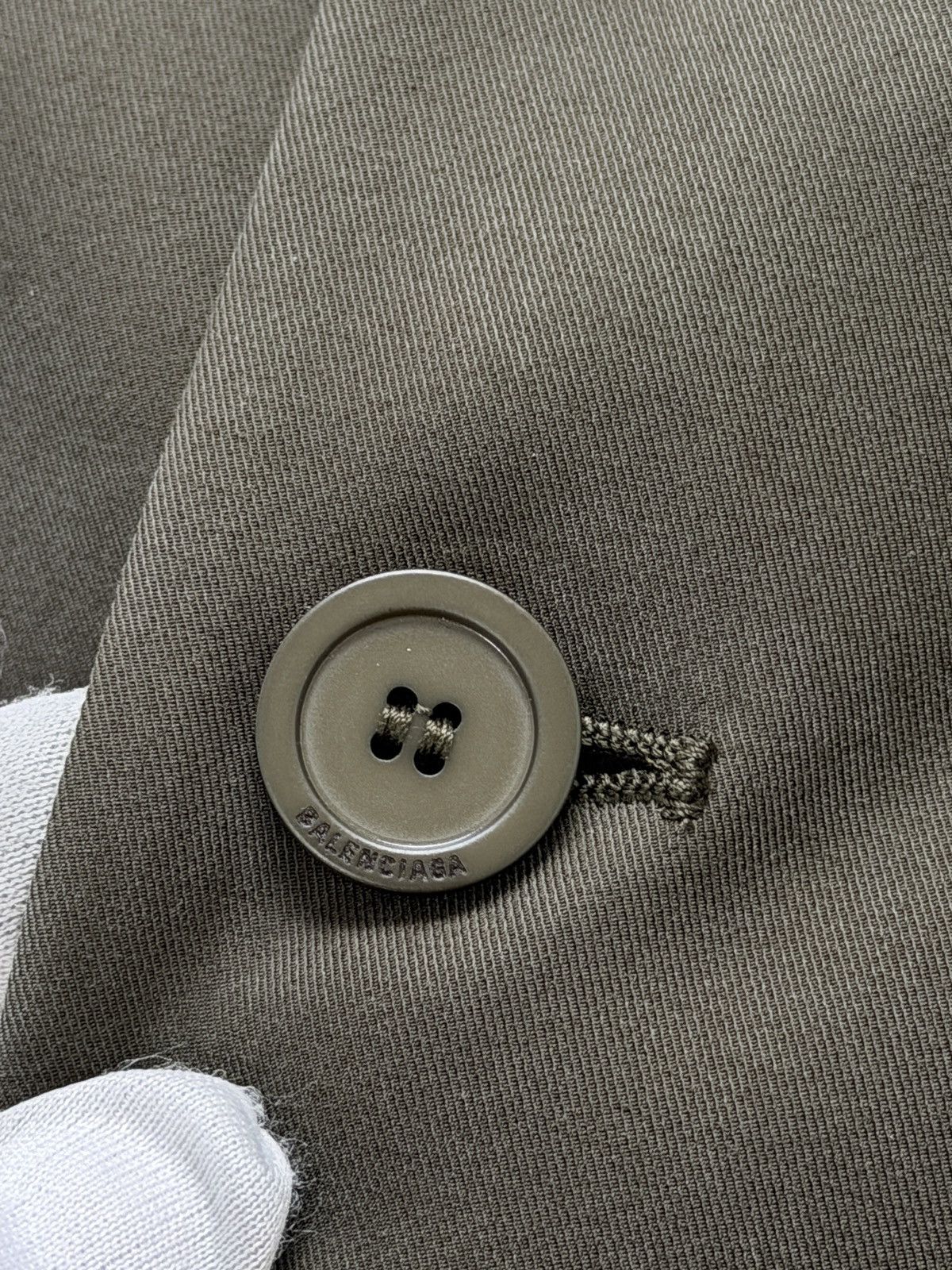 Balenciaga Balenciaga Oversized Wardrobe Stretch Fluid Tailored Blazer Size 40S - 8 Thumbnail