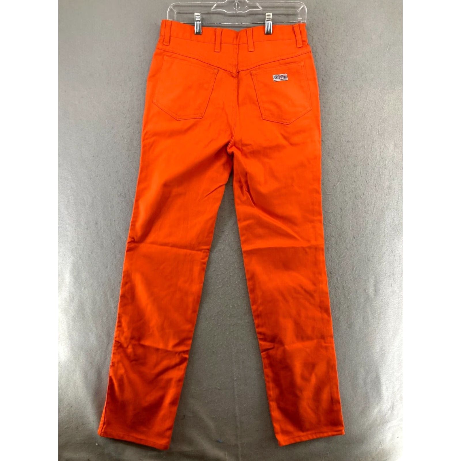Vintage VINTAGE Liberty Work Pants Men 31x36 Cotton Denim Straight USA Made Orange Casual Size US 31 - 6 Thumbnail