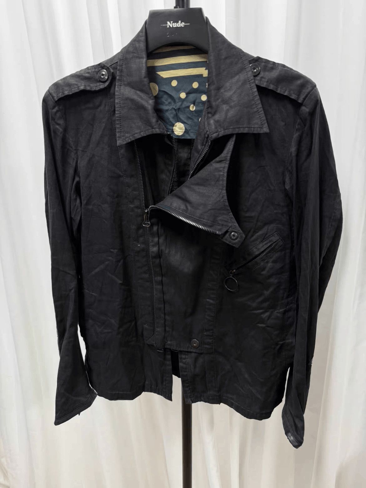 Yohji Yamamoto Yohji Yamamoto Yohji Yamamoto Y's Linen Zip-up Jacket-2506 Size US S / EU 44-46 / 1 - 1 Thumbnail