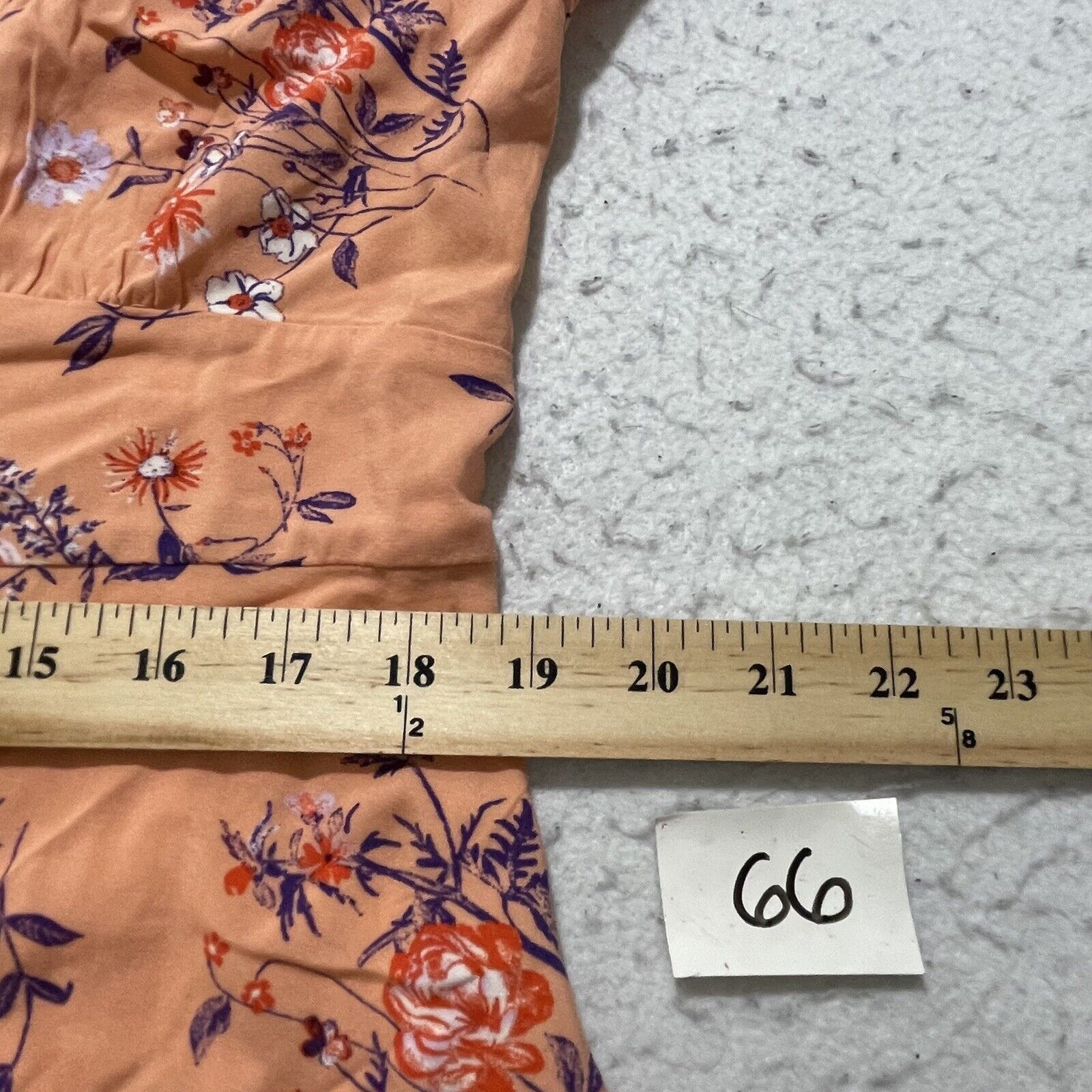 Nordstrom Abound Skater Dress Coral Aster Bouquet Pink Size XL / US 12-14 / IT 48-50 - 9 Thumbnail