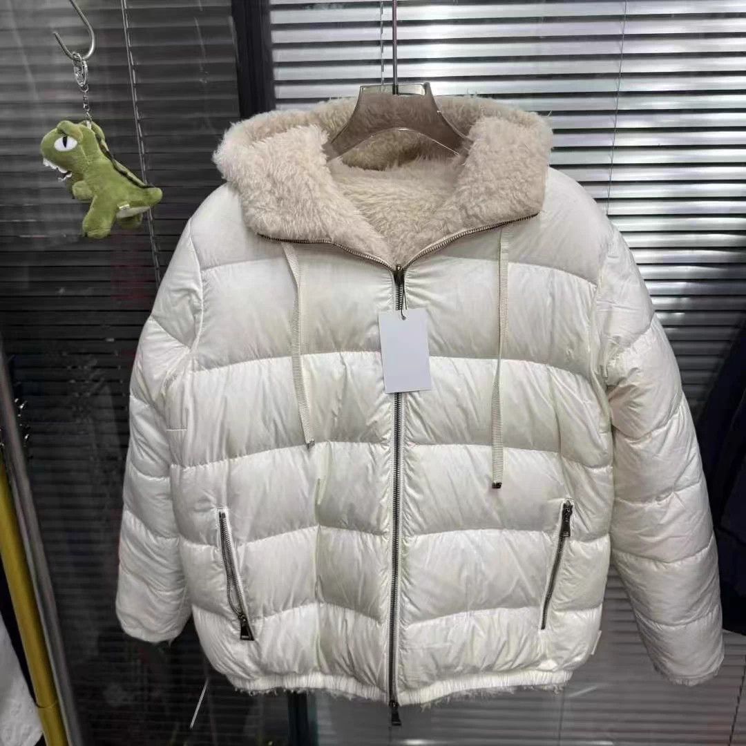Moncler Moncler Teddy 2-Sided Down Jacket 99 New Size 2/3 Size XS / US 0-2 / IT 36-38 - 2 Thumbnail