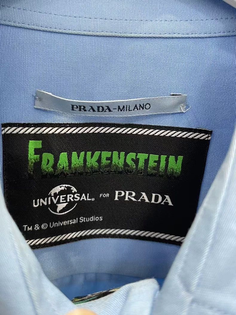Prada Prada Science freak long-sleeved shirt 2501-Nextarrow Size US L / EU 52-54 / 3 - 7 Thumbnail
