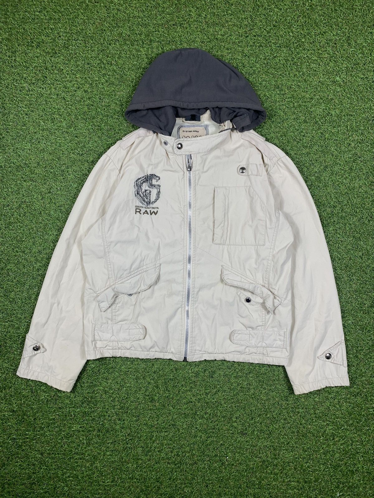 G-Star × Vintage Vintage G star raw jacket streetwear casual y2k style XL Size US XL / EU 56 / 4 - 1 Thumbnail