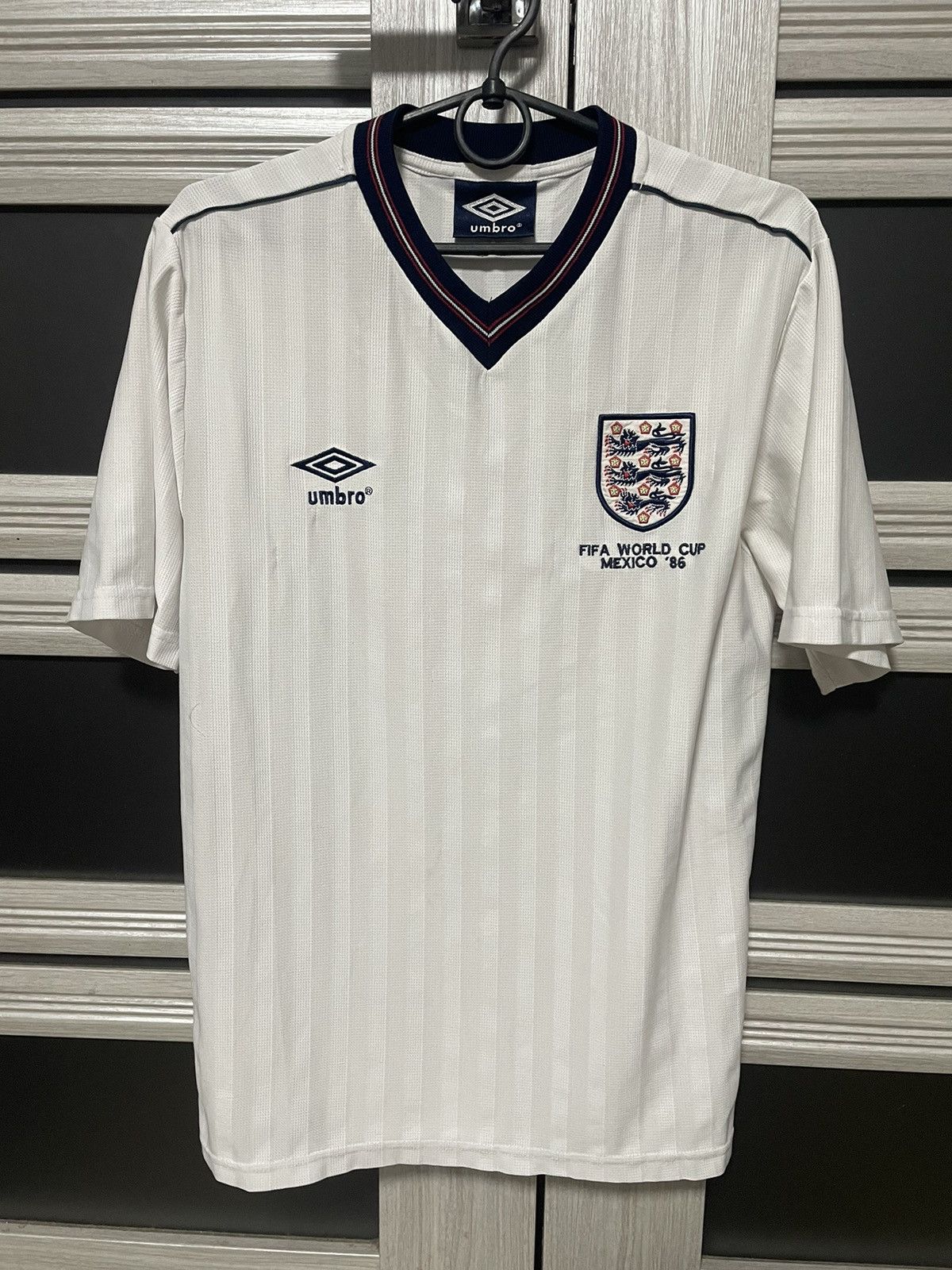 Vintage England World Cup Mexico 1986 Lineker #10 Jersey