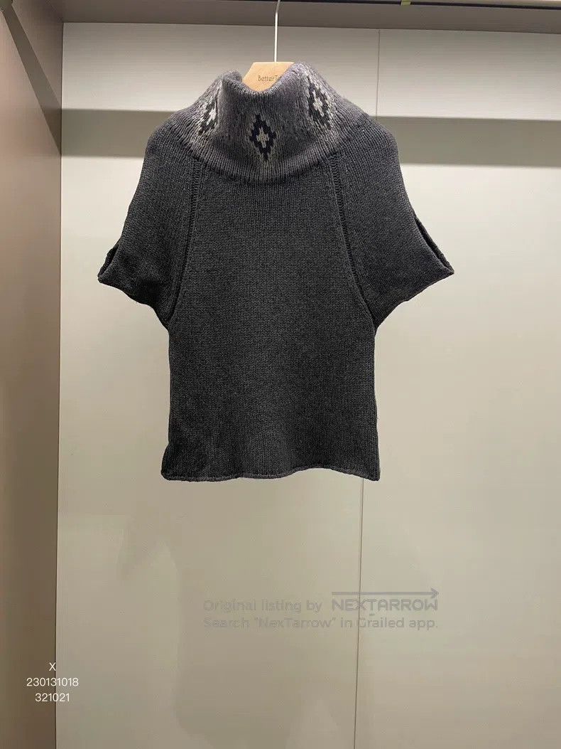 Brunello Cucinelli Brunello Cucinelli Knit Wool T-Shirt Size S / US 4 / IT 40 - 1 Thumbnail