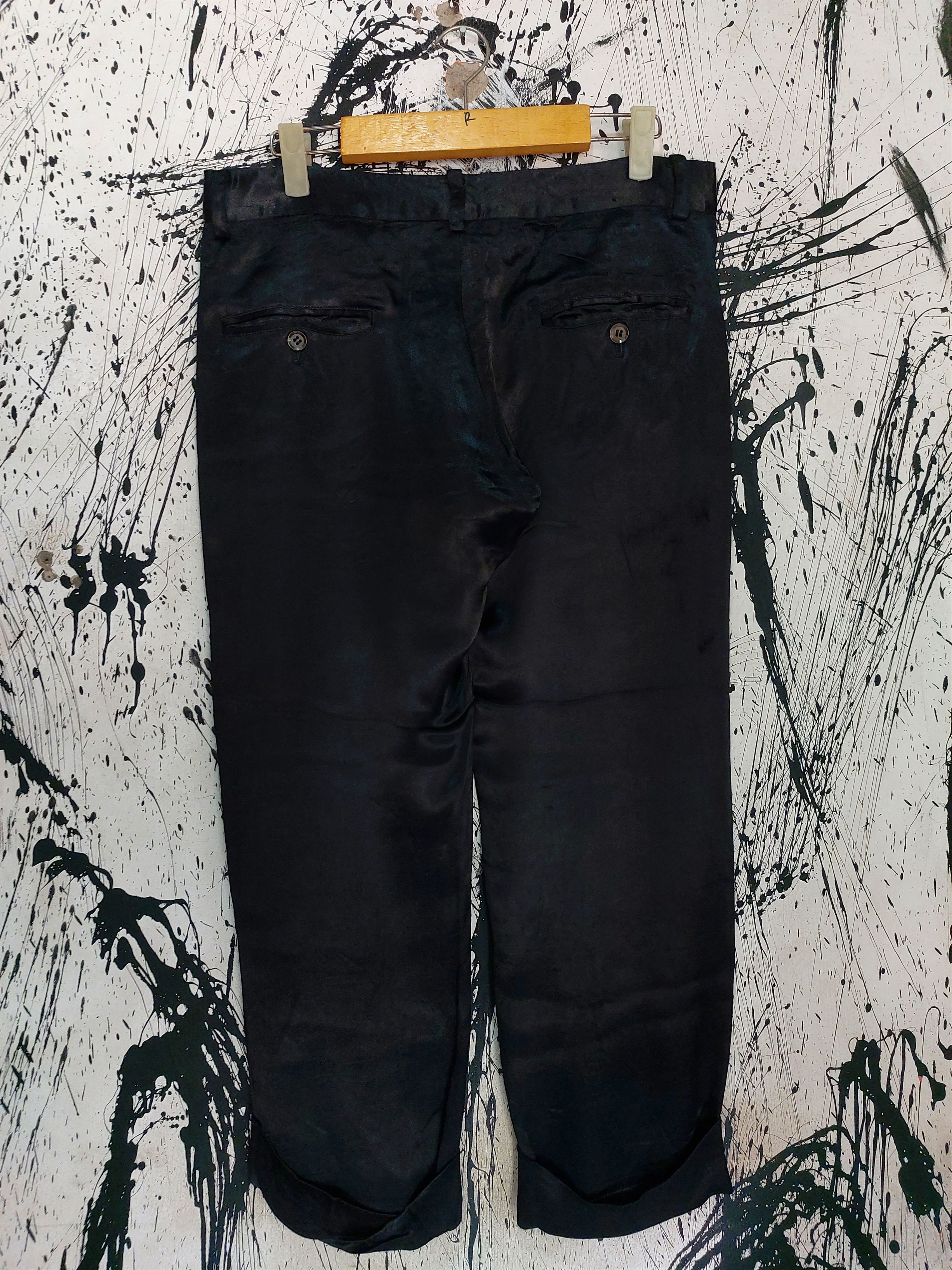 Yohji Yamamoto YOHJI YAMAMOTO RAYON TROUSER PANTS Size US 33 - 4 Thumbnail