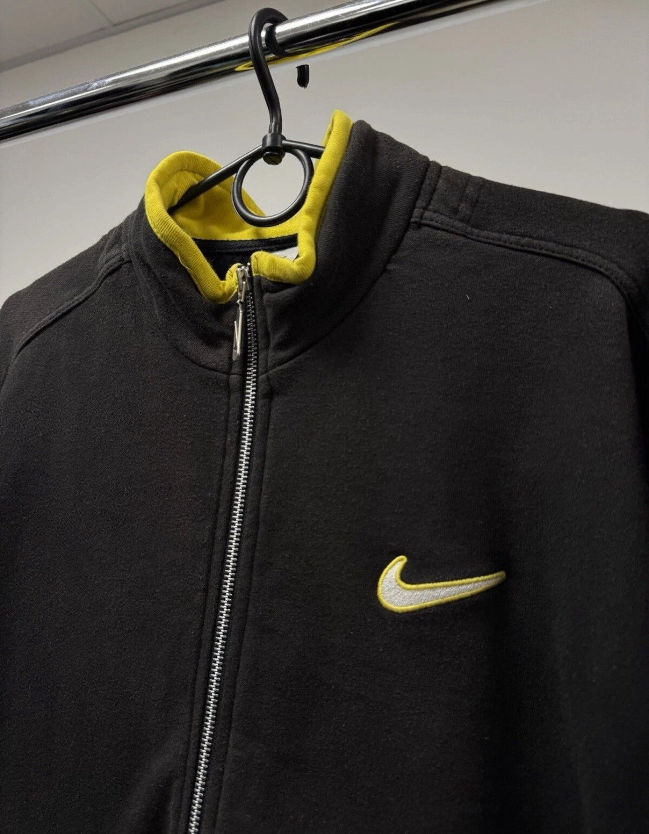 Nike × Vintage Vintage Nike Full Zip Sweatshirt Big Swoosh 90S Size US M / EU 48-50 / 2 - 3 Thumbnail