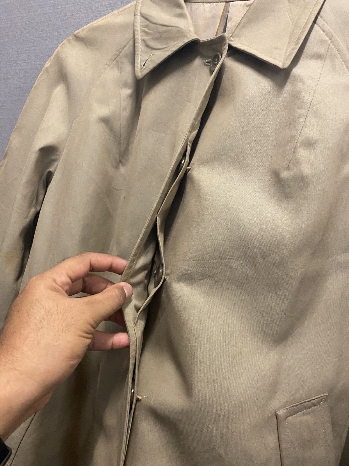 Burberry Vintage Burberrys Trench Coat Size S / US 4 / IT 40 - 7 Thumbnail