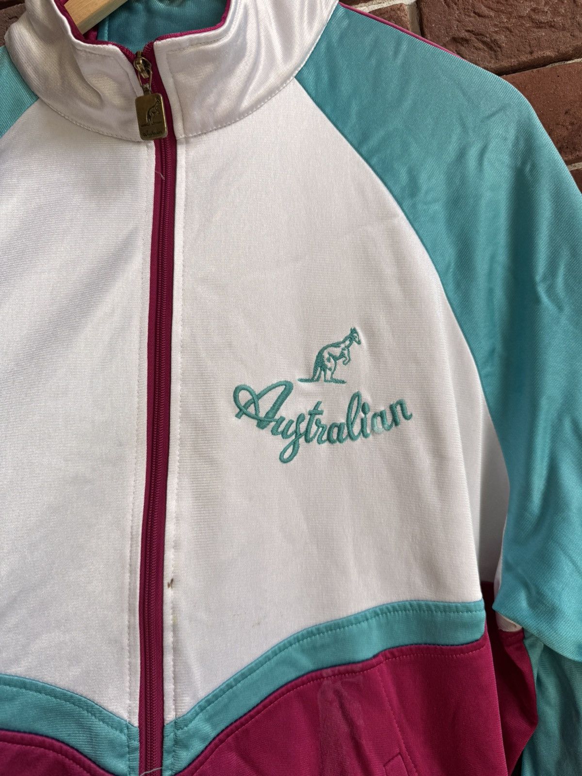 Vintage Vintage Australian 90s Tracksuit Jacket Grail Gabber Wear Size US M / EU 48-50 / 2 - 10 Thumbnail