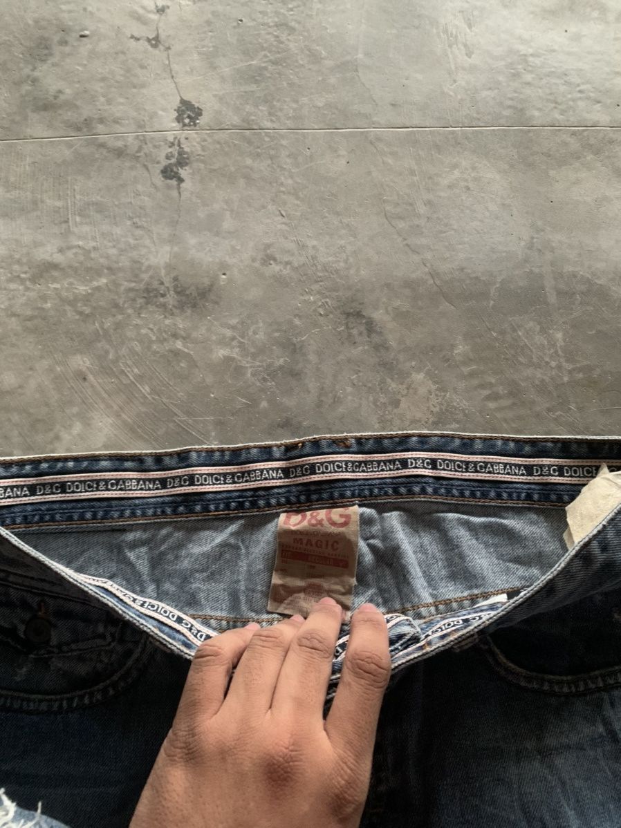 Dolce & Gabbana 00s distressed dolce gabbana crazy design Size US 35 - 4 Thumbnail
