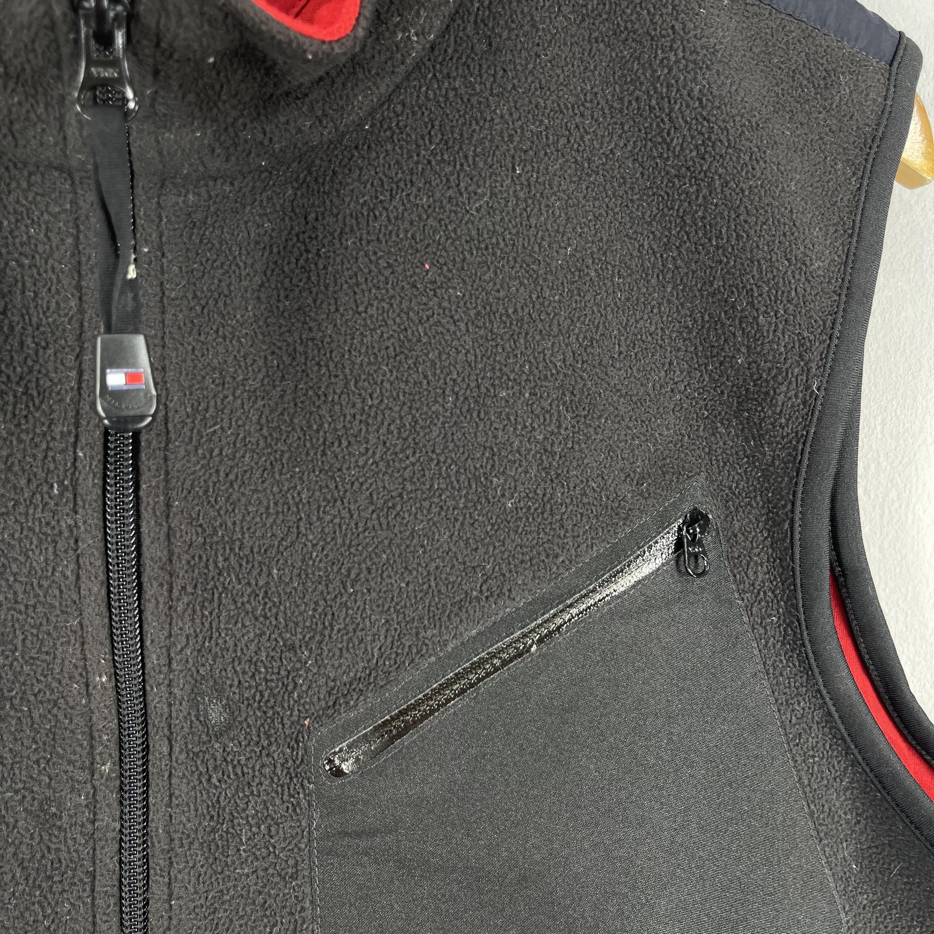 Tommy Hilfiger Vintage 90s TOMMY HILFIGER Fleece Vest Jacket Zip Up Size US M / EU 48-50 / 2 - 3 Thumbnail