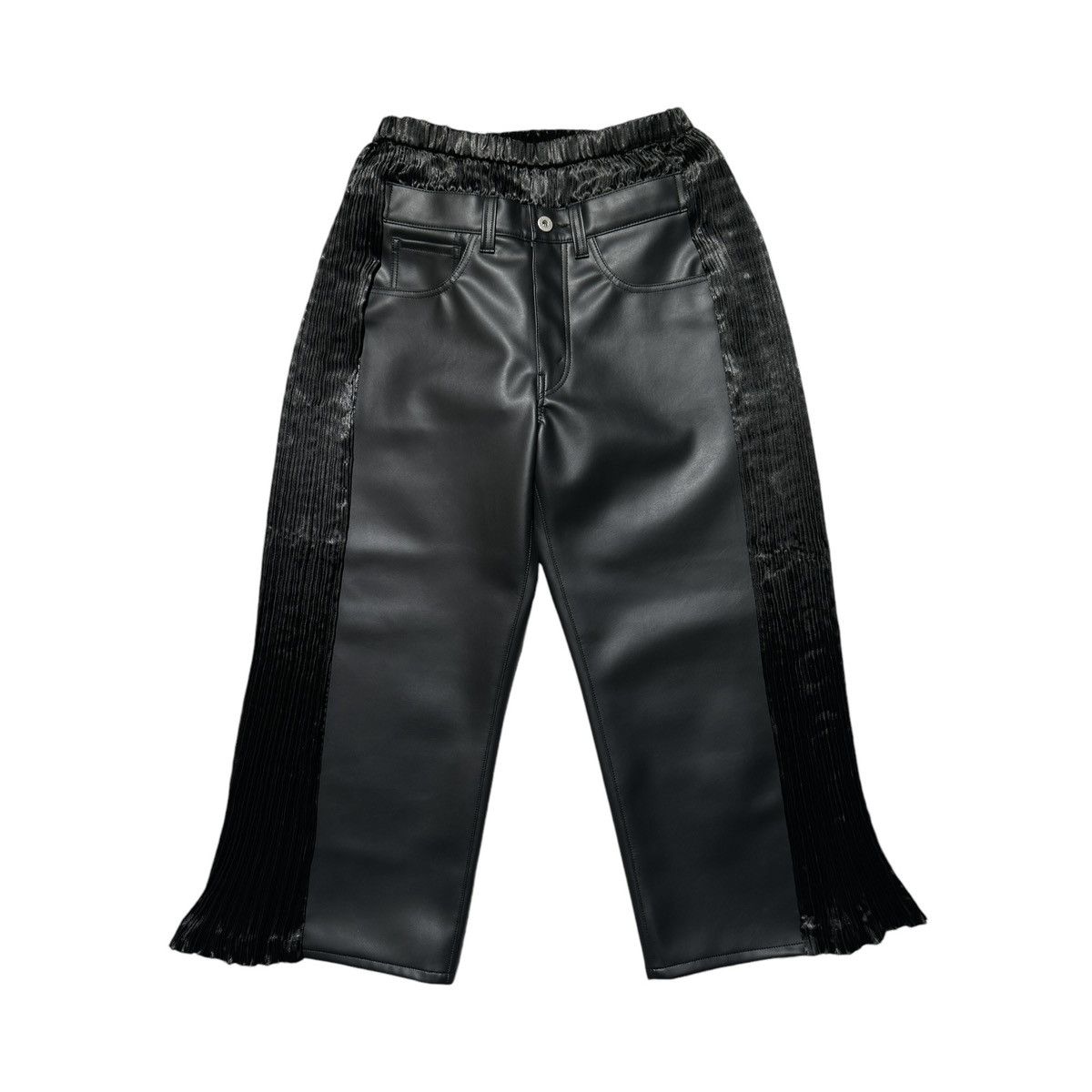 Junya Watanabe × Levi's $1,400 Pleated deconstructed adjustable pants Size US 32 / EU 48 - 1 Thumbnail