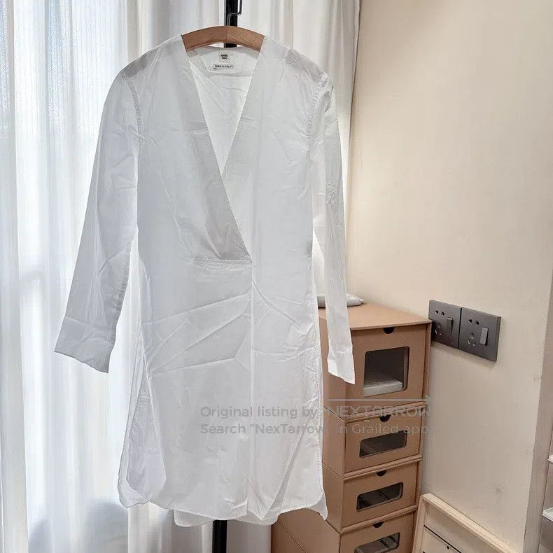 Hermes Hermes Shirt Dress Size XXS / US 00 / IT 34 - 1 Thumbnail