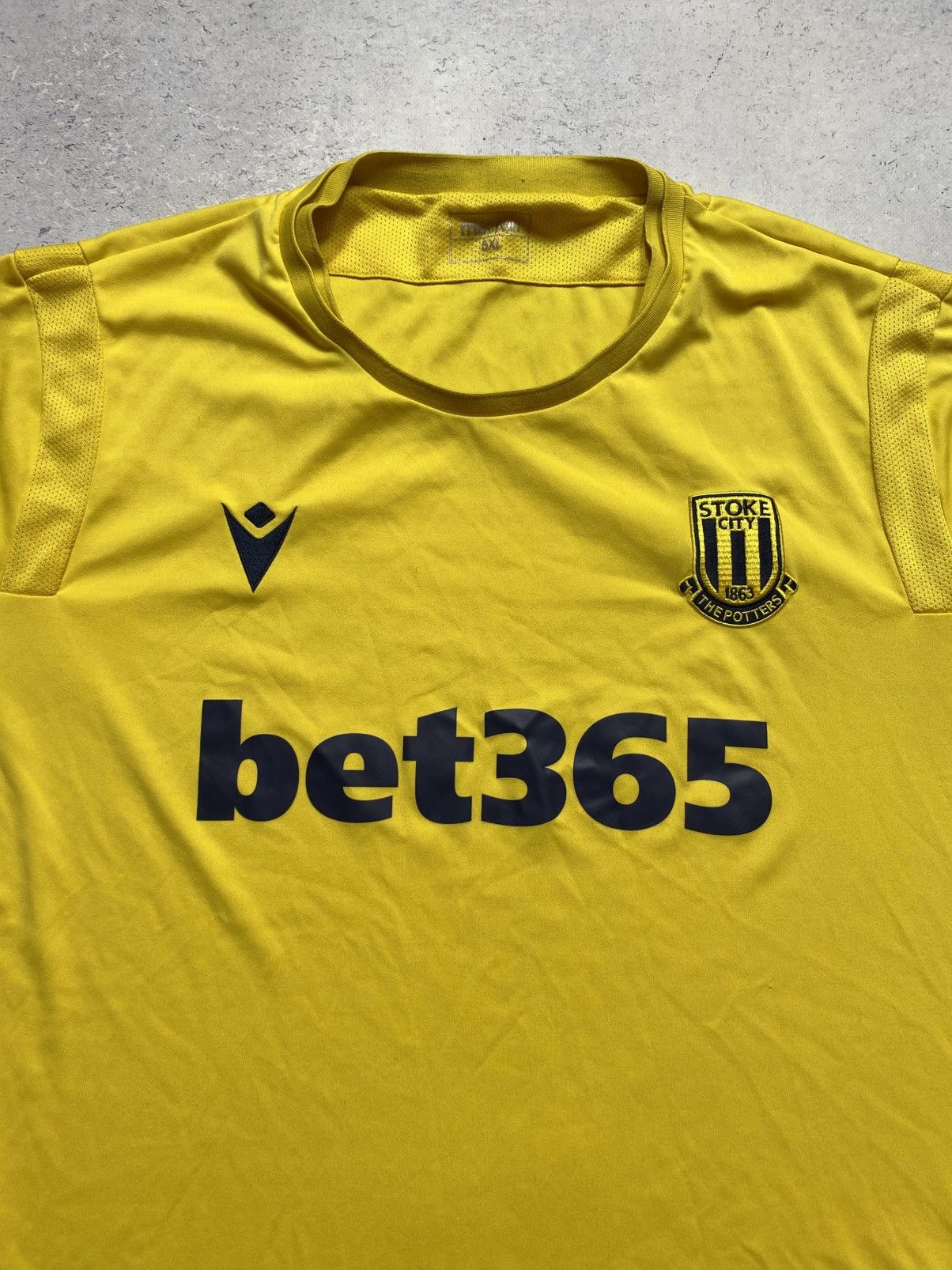 Macron Official third Stoke City 23/24 Macron Soccer Jersey Size US XXL / EU 58 / 5 - 3 Thumbnail