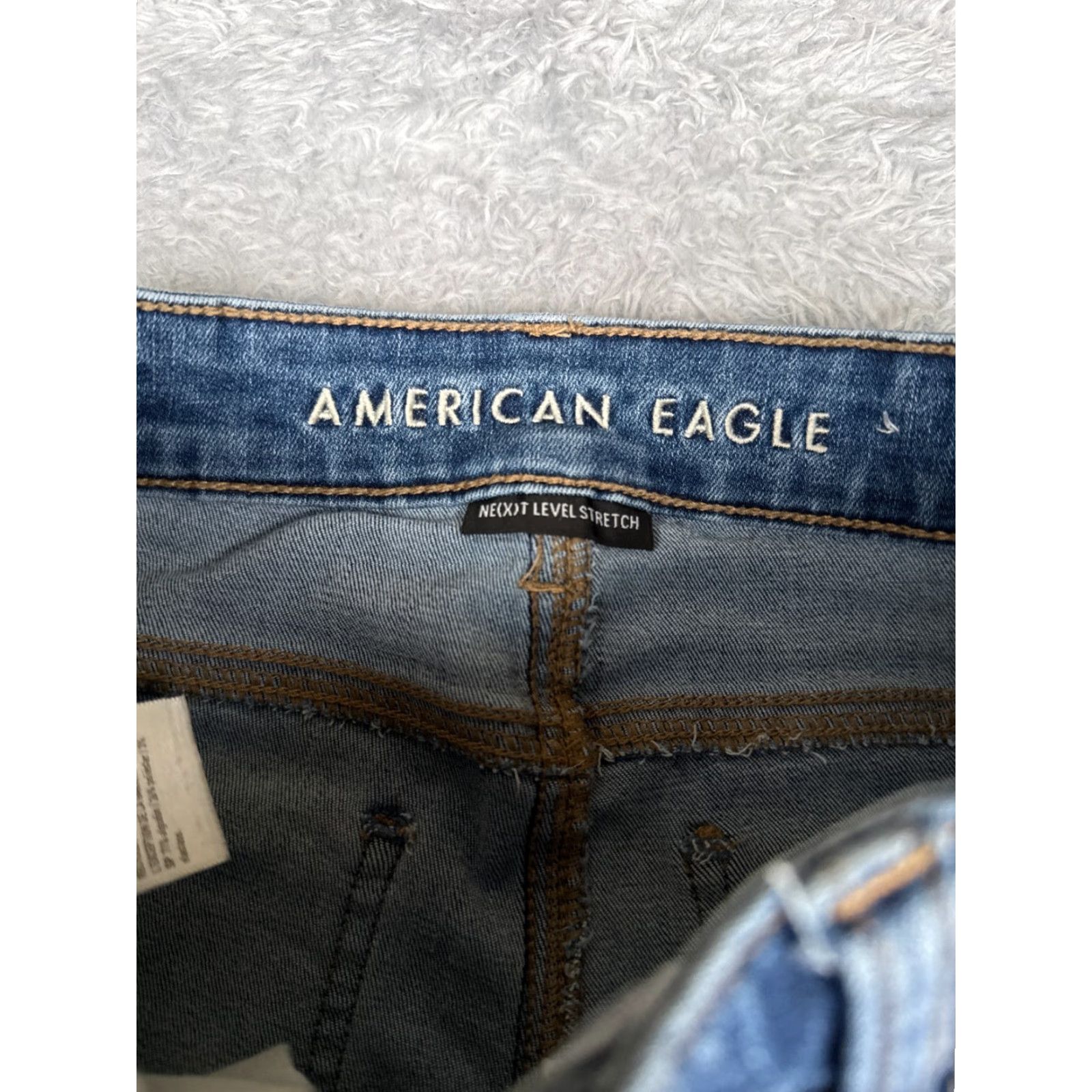 American Eagle Outfitters American Eagle Jeans Women 0 Blue Mid Rise Stretch Crop Skinny 26L 5-Pocket Denim Logo Embroidered 90s Vintage? No, keep. End gender: Womens Size 25" / US 0 / IT 36 - 6 Thumbnail
