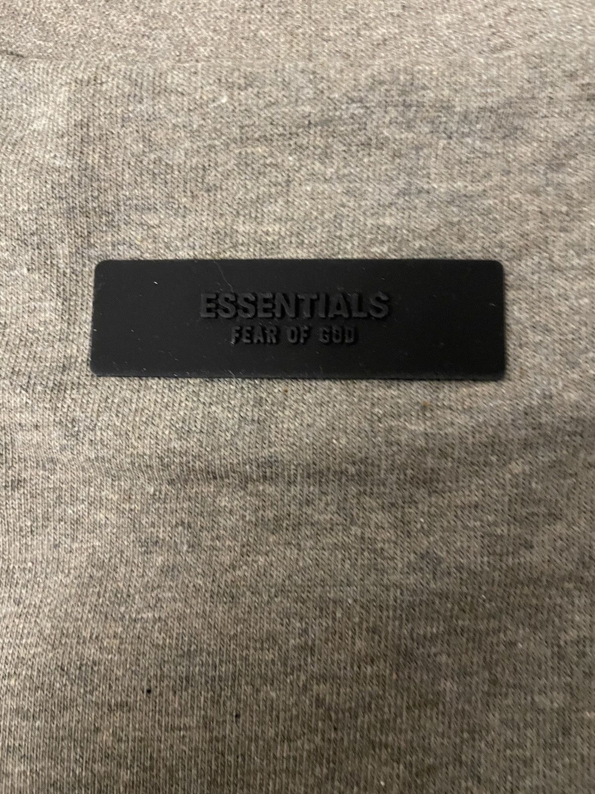 Essentials × Fear of God Essentials Fear of God Heather Grey Longsleeve Tee Size US L / EU 52-54 / 3 - 4 Thumbnail