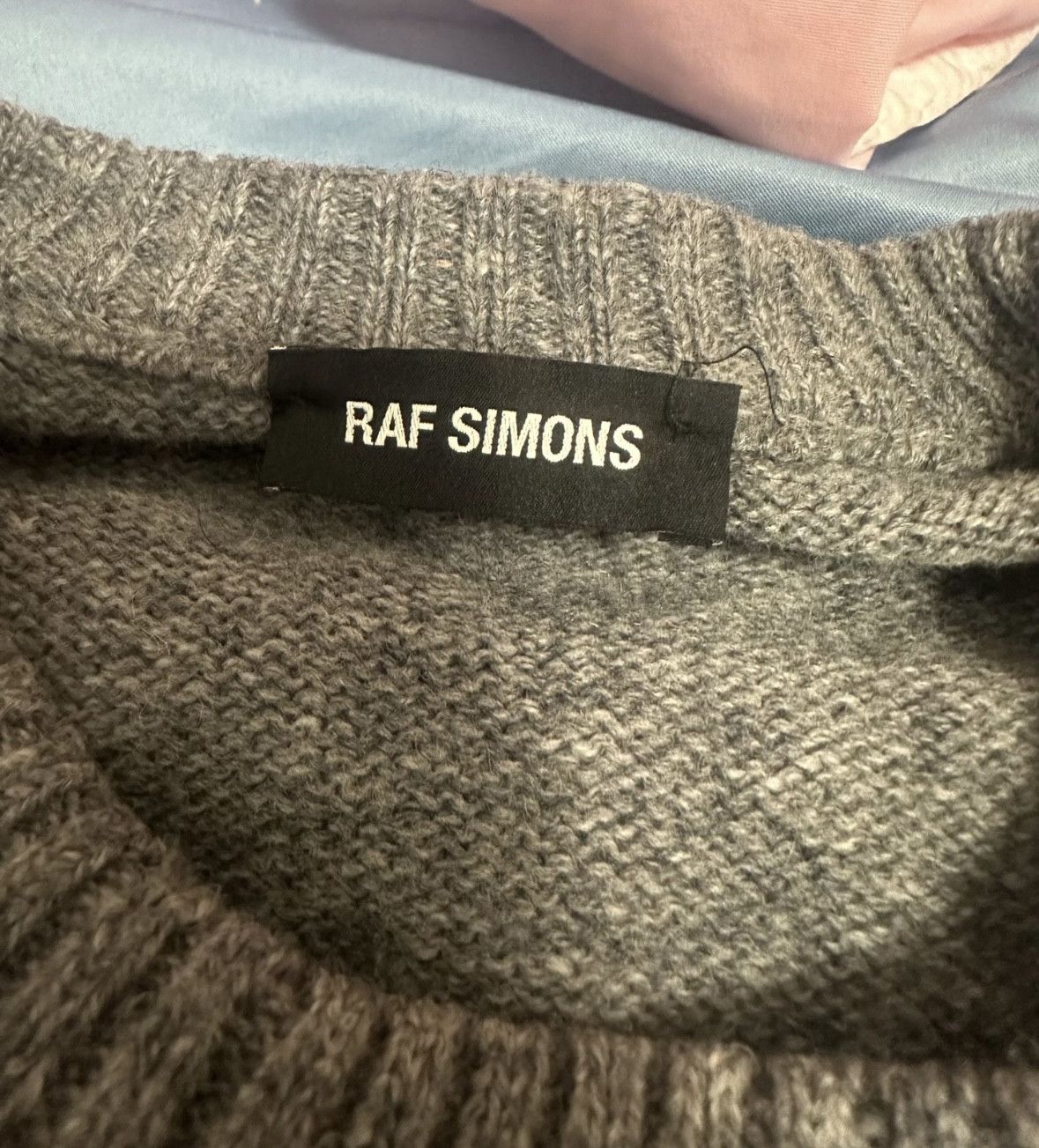 Raf Simons Raf Simons 19fw show os portrait patch sweate Size US S / EU 44-46 / 1 - 4 Thumbnail