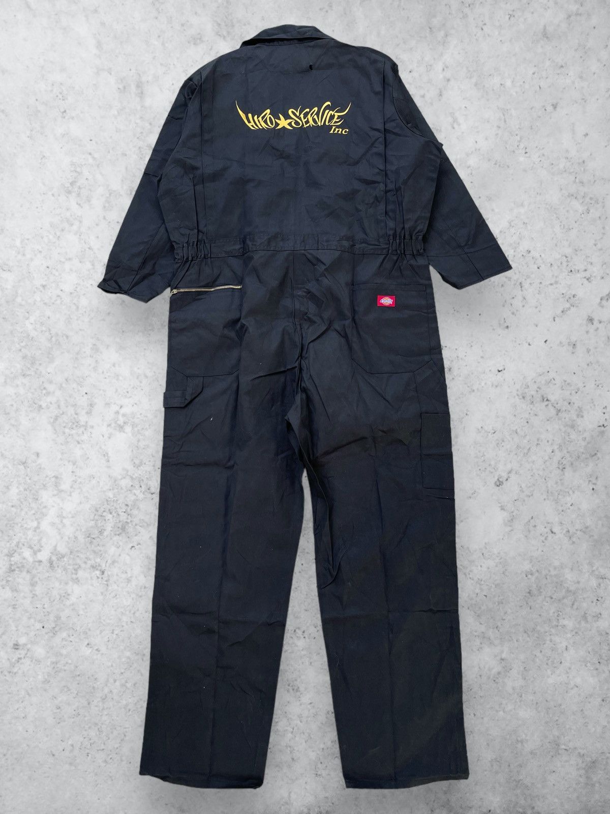 Dickies 🔥Vintage Dickies Men's "HIRO SERVICE" Logo Redhawk Coverall Size US XL / EU 56 / 4 - 3 Thumbnail