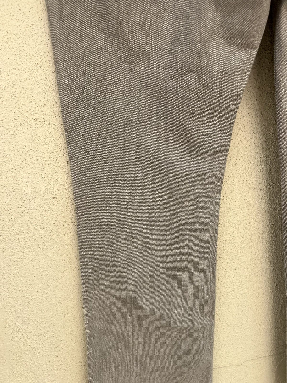 Issey Miyake Vintage Issey Miyake A-Poc Galaxy Grey Denim Flare Jeans Size US 28 / EU 44 - 17 Thumbnail