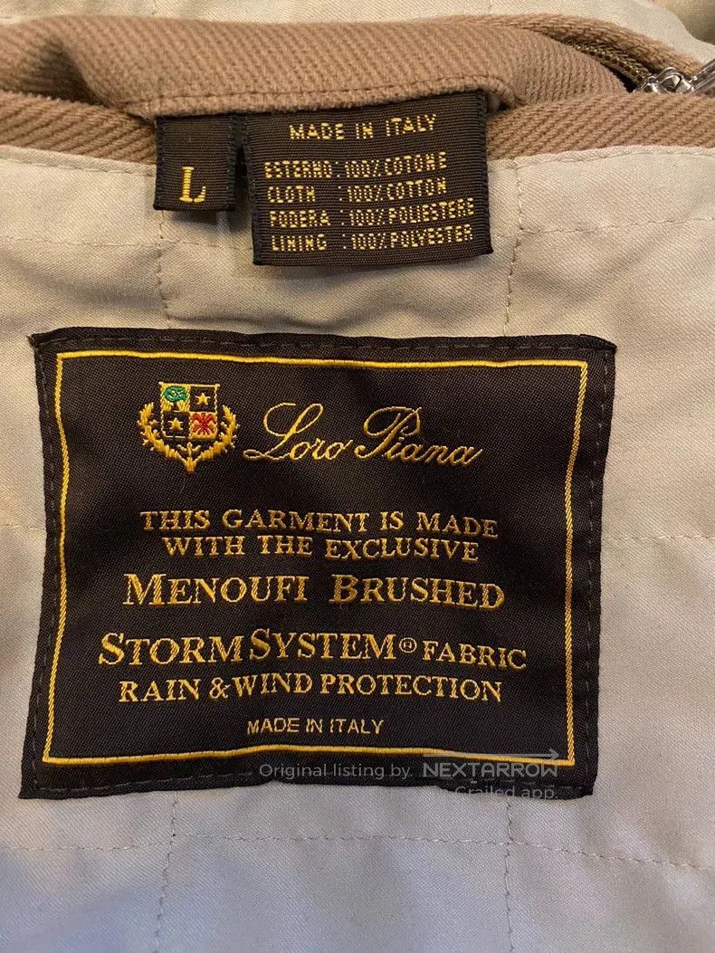 Loro Piana Loro Piana Storm System Jacket. Size US L / EU 52-54 / 3 - 8 Thumbnail