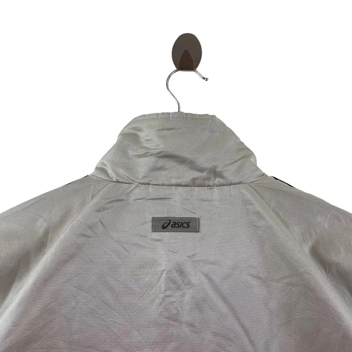 Asics Vintage ASICS JAPAN x JASPO Material Outdoor Silver Jacket Size M / US 6-8 / IT 42-44 - 5 Thumbnail