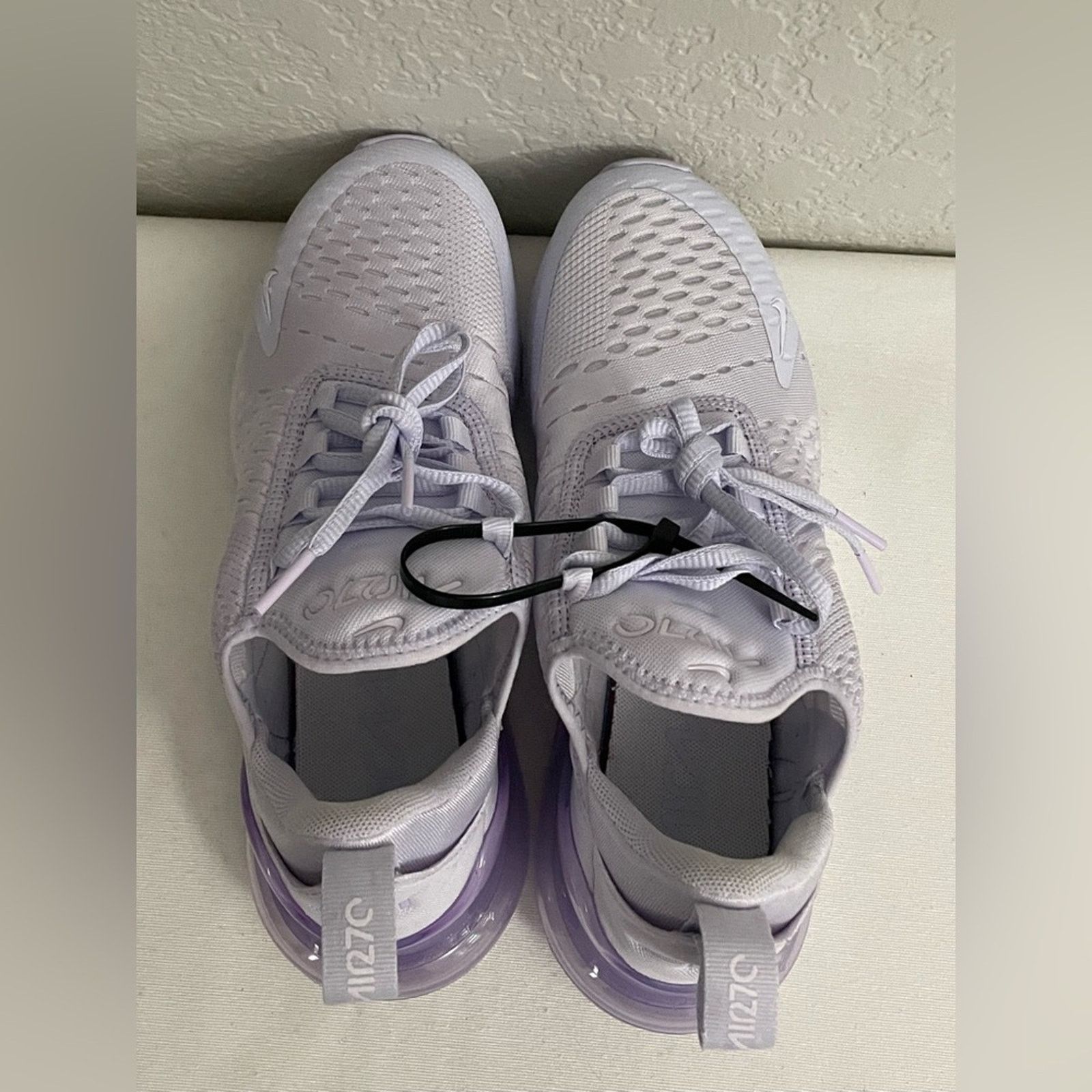 Nike Nike Air Max 270 in Amethyst Tint White Sneaker Women Size 6 Size US 6 / IT 36 - 6 Thumbnail