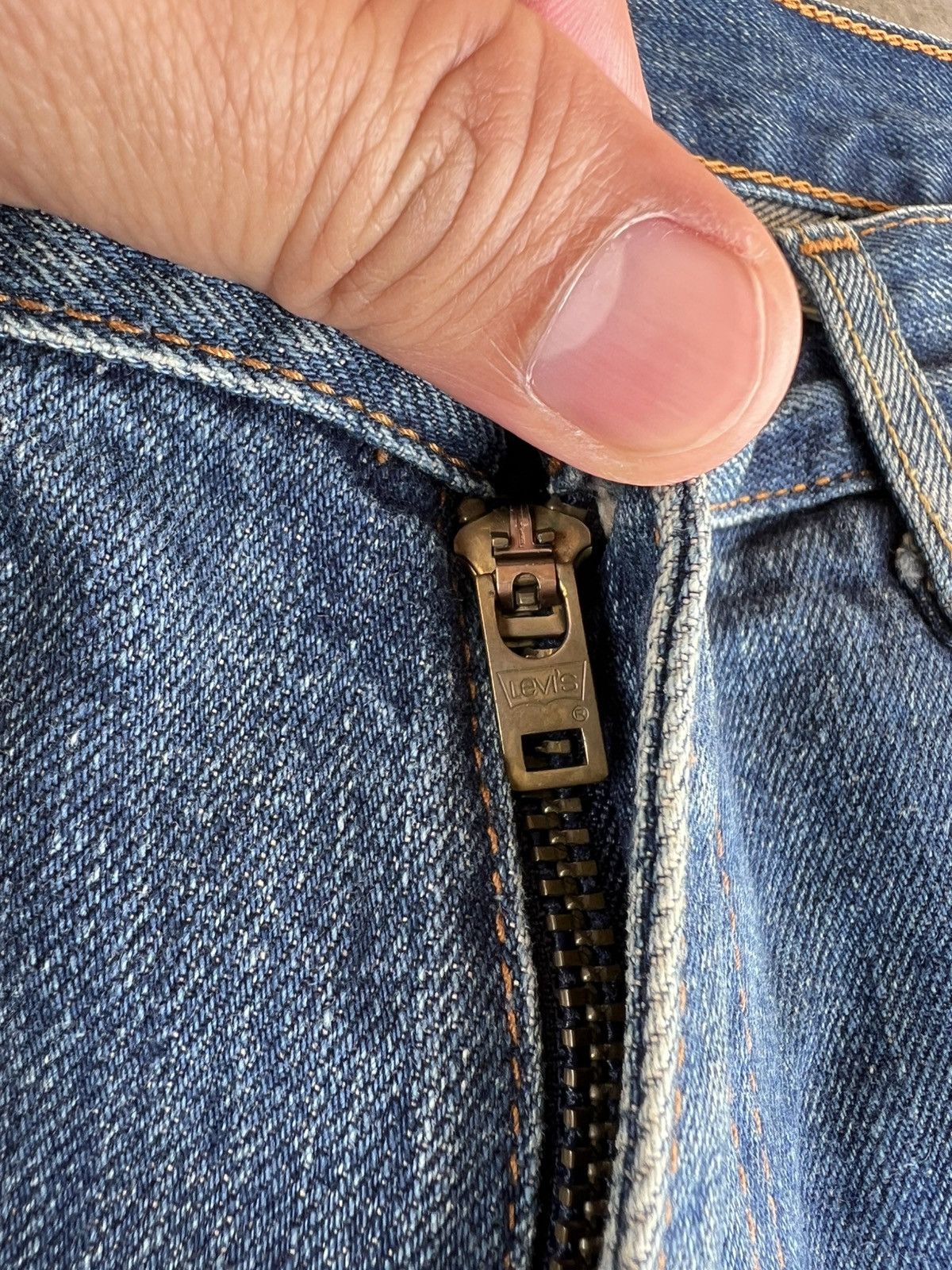 Levi's Vintage 90’s Levis 502 Blue Jean Size US 33 - 15 Thumbnail
