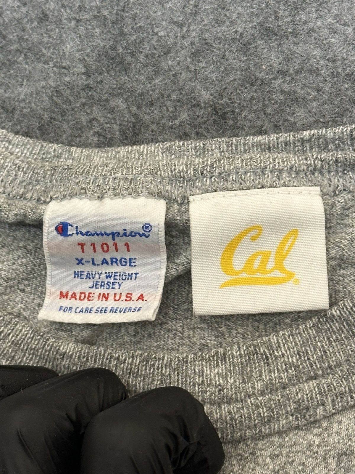 Champion Vintage Champion U.S.A. T1011 UC Berkeley school's mascot. Size US XL / EU 56 / 4 - 7 Thumbnail