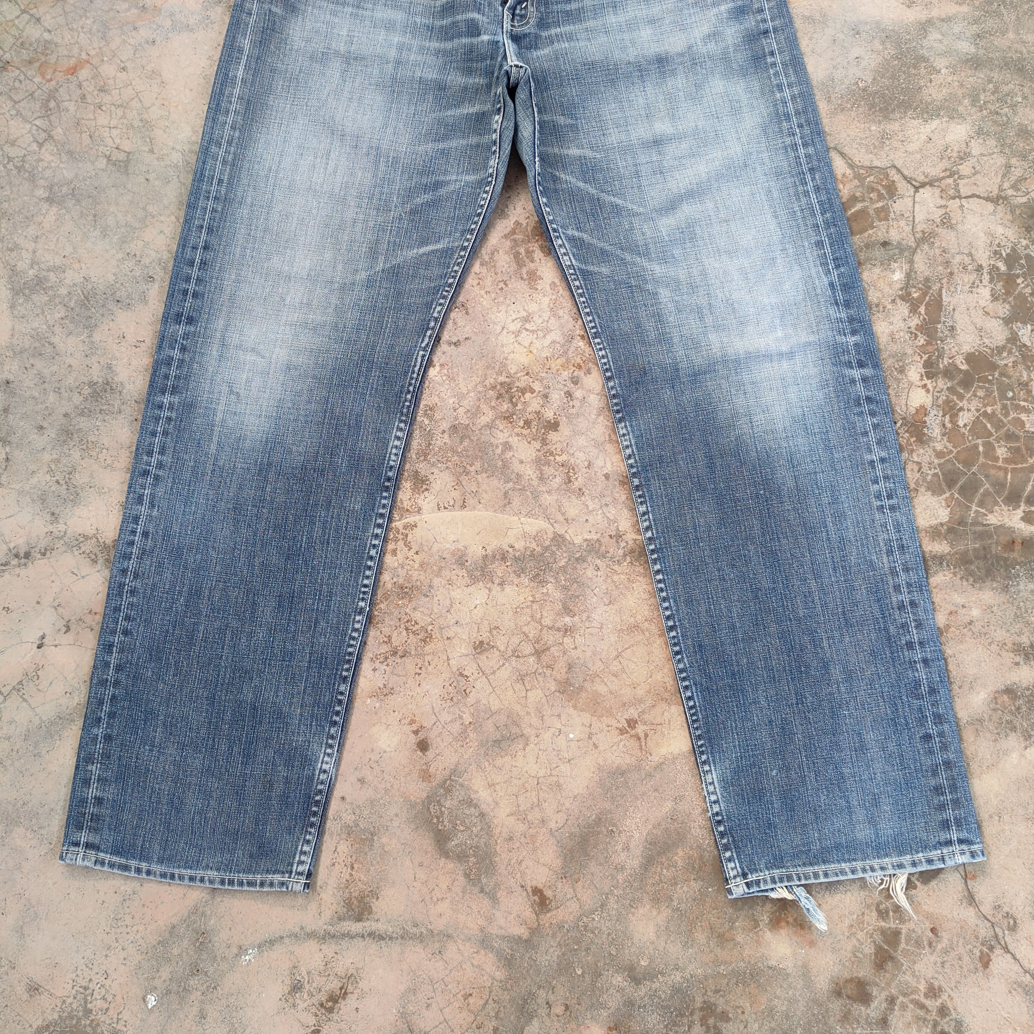 Levi's Vintage Clothing VINTAGE LEVI'S 503 FADED DISTRESSED JEAN DENIM PANTS Size US 36 / EU 52 - 5 Thumbnail