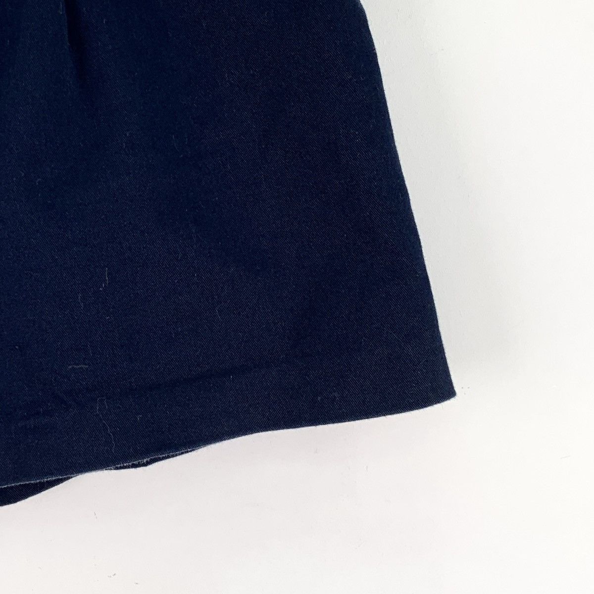 Prada Prada 23SS Navy Cotton Casual Shorts K26WX Size 25" / US 0 / IT 36 - 4 Thumbnail