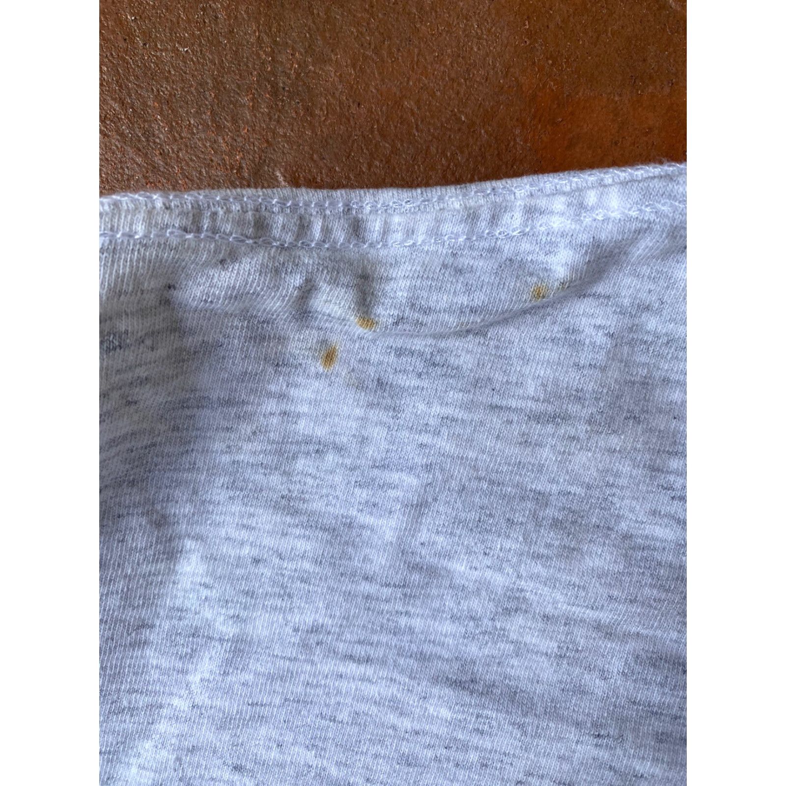 Vintage VINTAGE Ellis Island New York Single Stitched Souvenir Gray T Shirt XL Men Shirt Size US XL / EU 56 / 4 - 5 Thumbnail