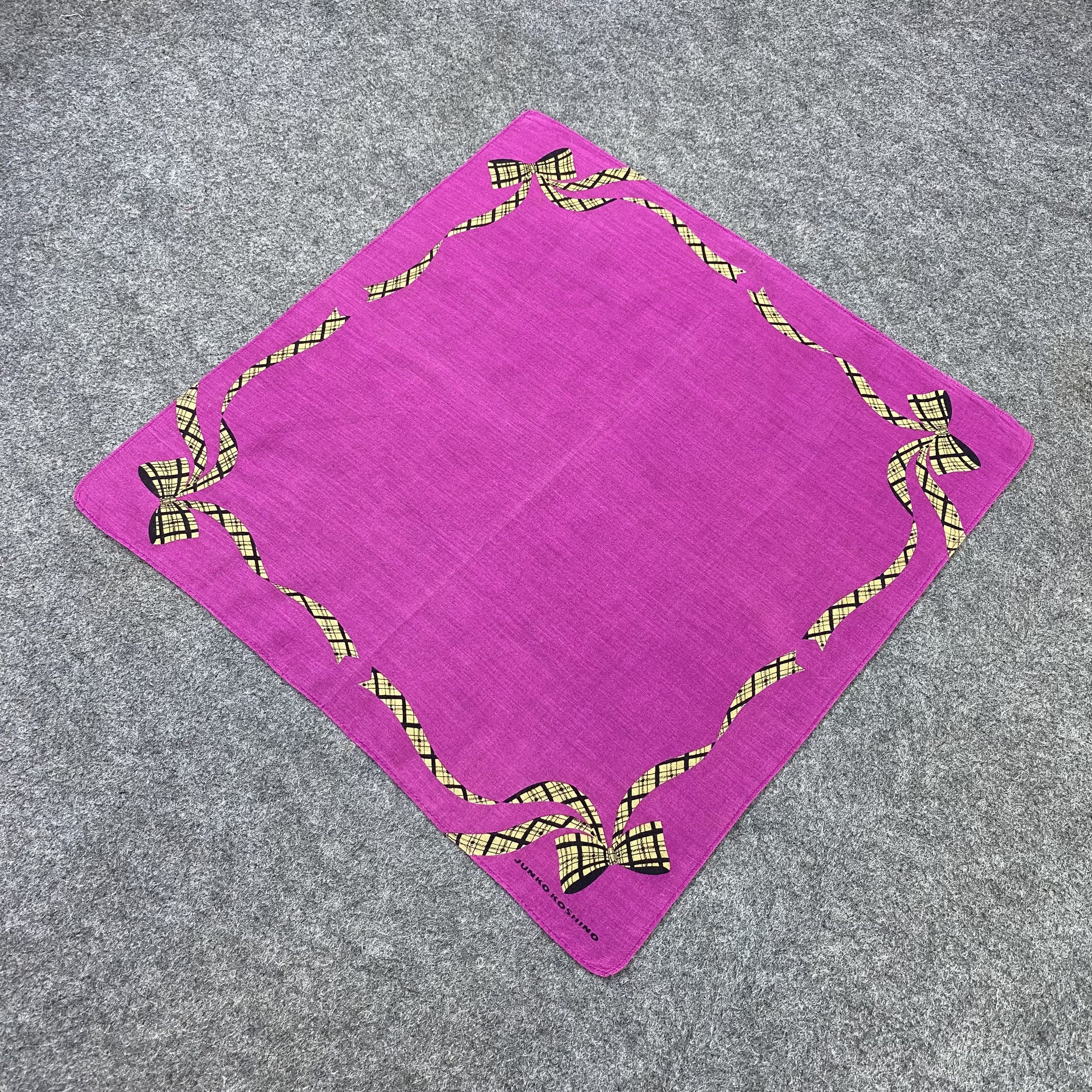 Japanese Brand Junko Koshino Handkerchief Neckerchief Bandana-B1978 Size ONE SIZE - 4 Thumbnail