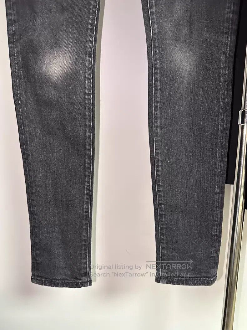 Saint Laurent Paris Saint Laurent Paris Black and grey washed slim-fit denim p Size US 29 - 4 Thumbnail