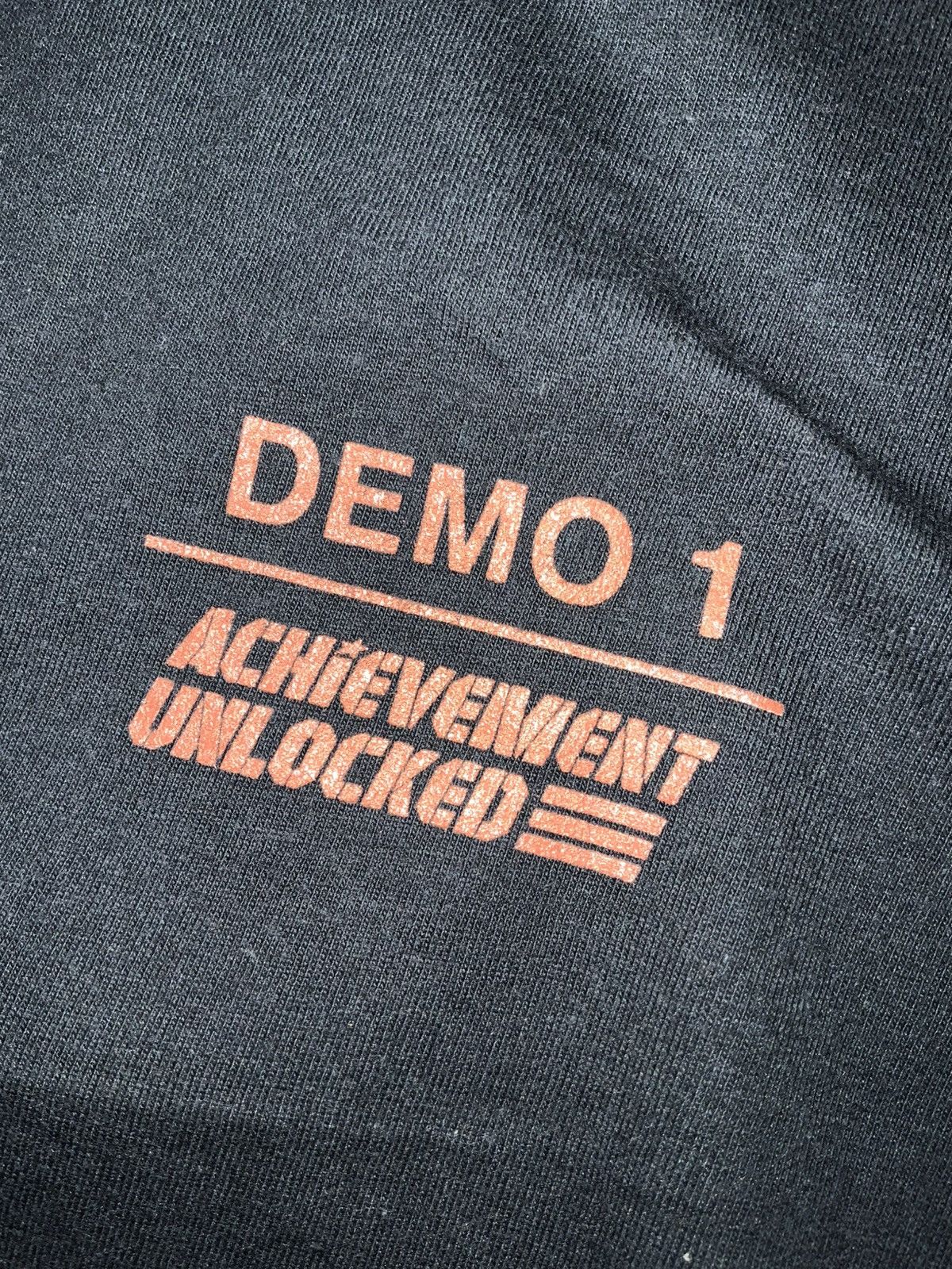 Other Achievement Unlocked Demo 1 Cone Head Cigar Smoke T-Shirt Size US XL / EU 56 / 4 - 6 Thumbnail