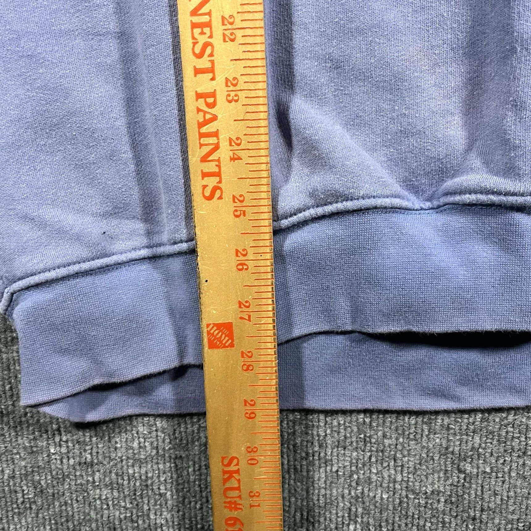 Nike VINTAGE Nike Sweatshirt Mens XL Blue Crewneck Pullover Y2K Swoosh Check Sun Faded Front Logo Embroidered Grunge Classic/Seasonal | Sweatshirt Size US XL / EU 56 / 4 - 6 Thumbnail