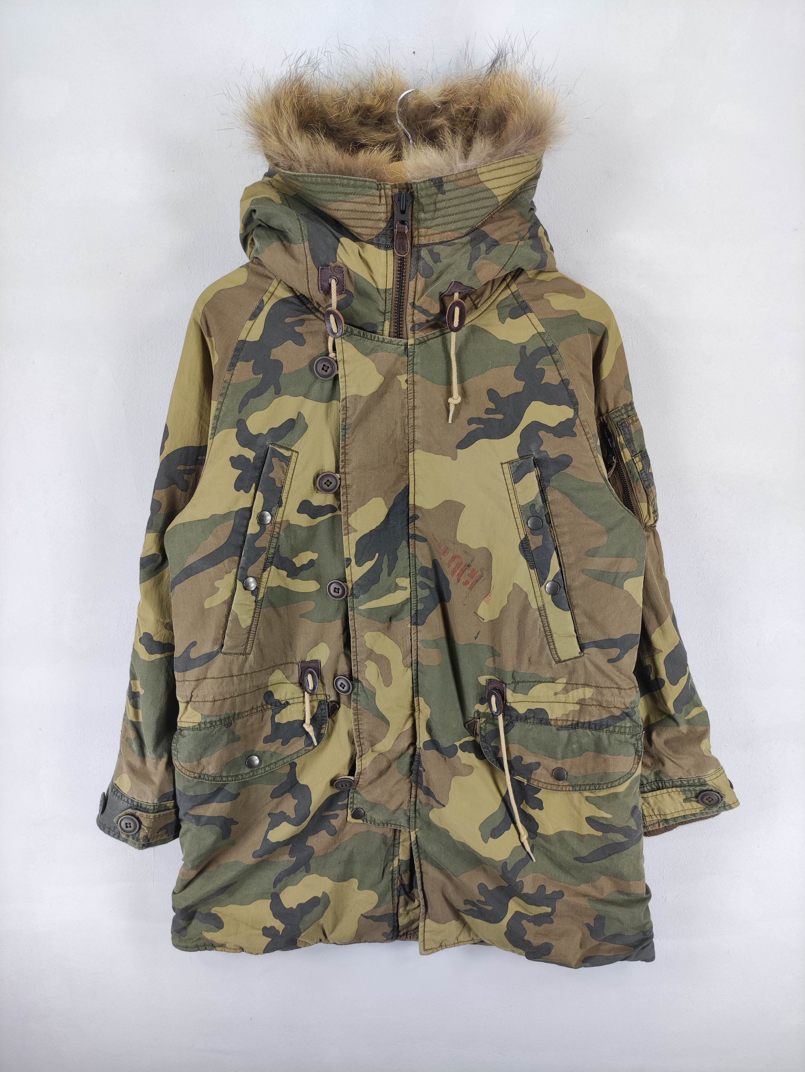 Johnbull Vintage John Bull Parka Military Army Jacket Zipper Hoodie Size US S / EU 44-46 / 1 - 1 Thumbnail