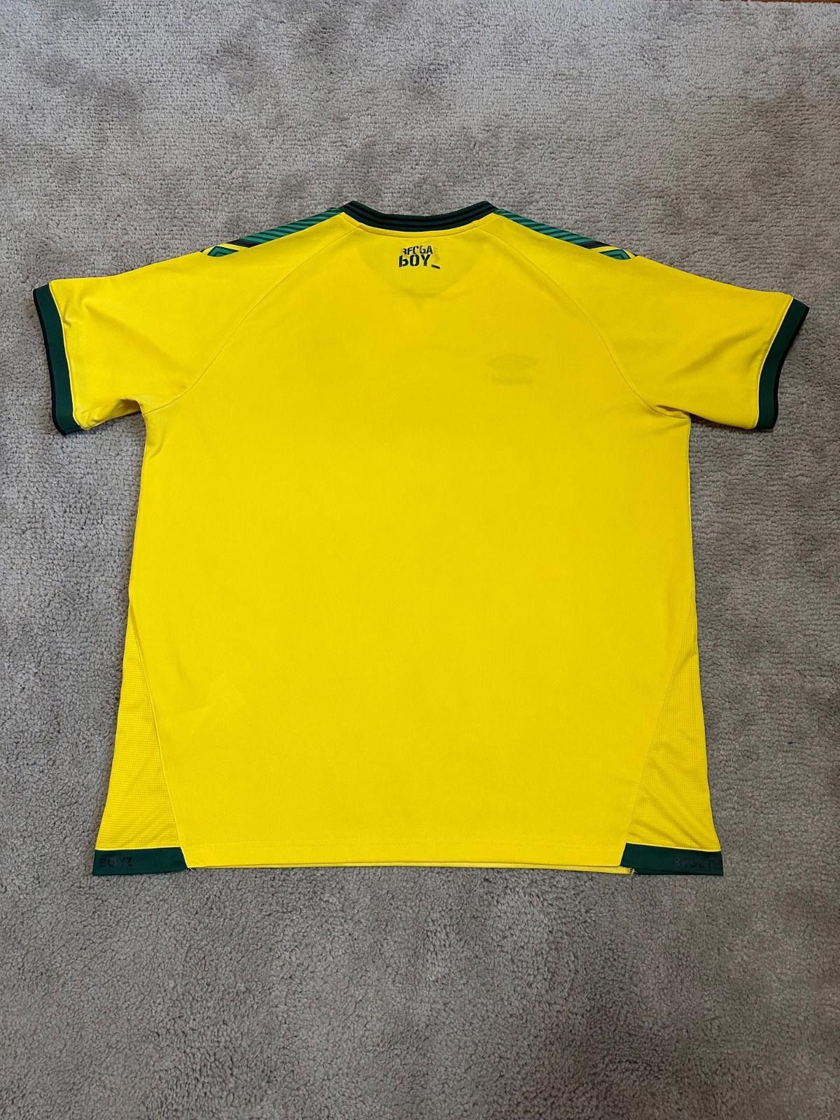 Umbro UMBRO Jamaica 2021/22 Home Football Shirt Soccer Jersey XXL Size US XXL / EU 58 / 5 - 6 Thumbnail