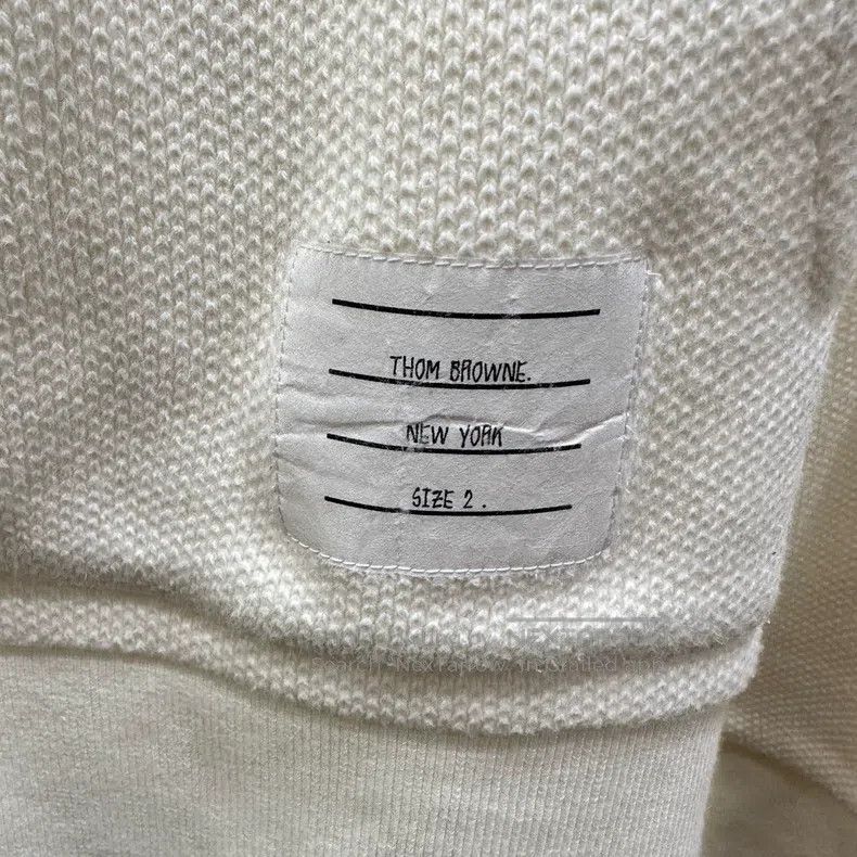 Thom Browne Thom Browne Four-Stripe Hooded Sweatshirt Size US M / EU 48-50 / 2 - 6 Thumbnail
