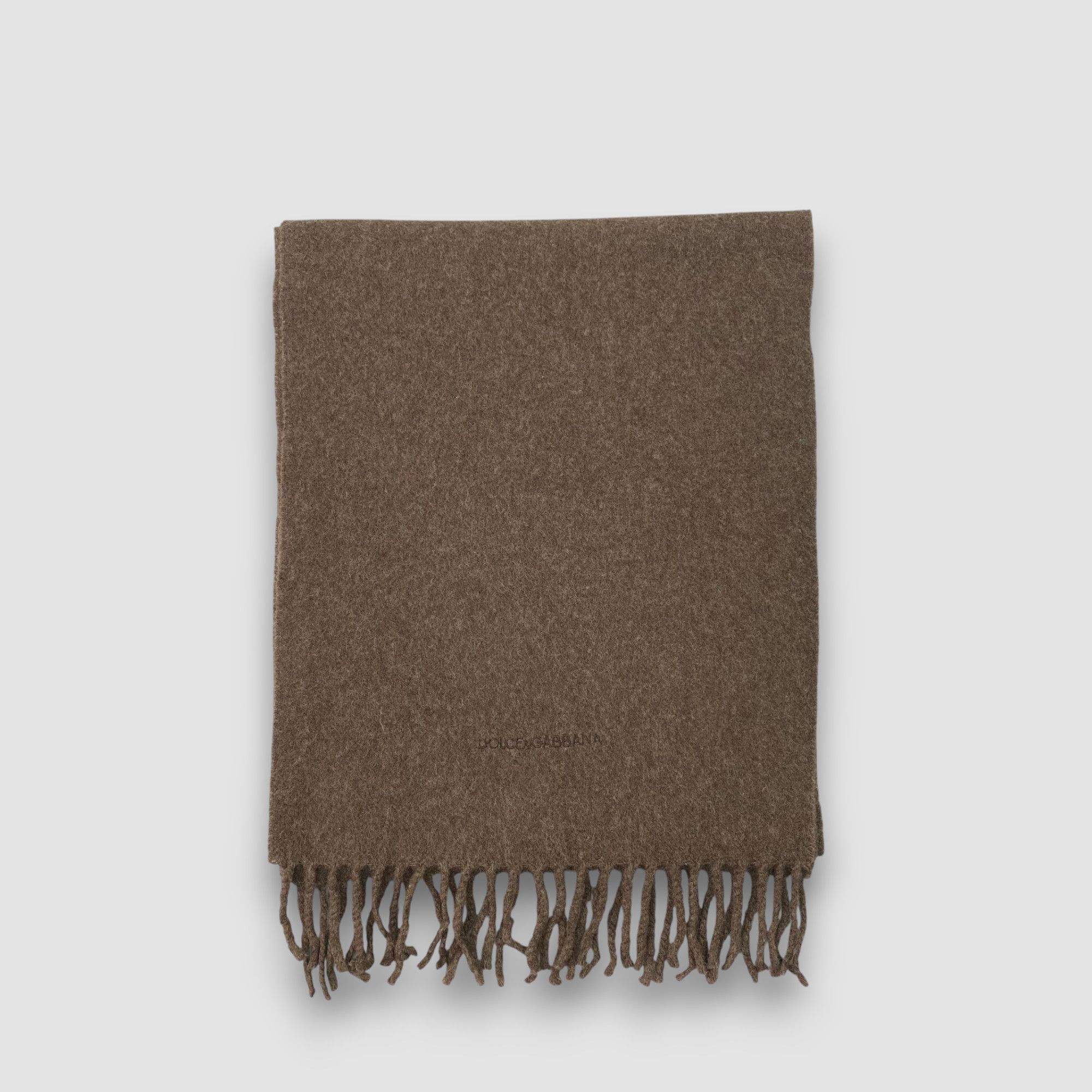 Dolce & Gabbana Vintage Dolce & Gabbana Scarf Muffler Wool Fringe Scarves Size ONE SIZE - 2 Thumbnail
