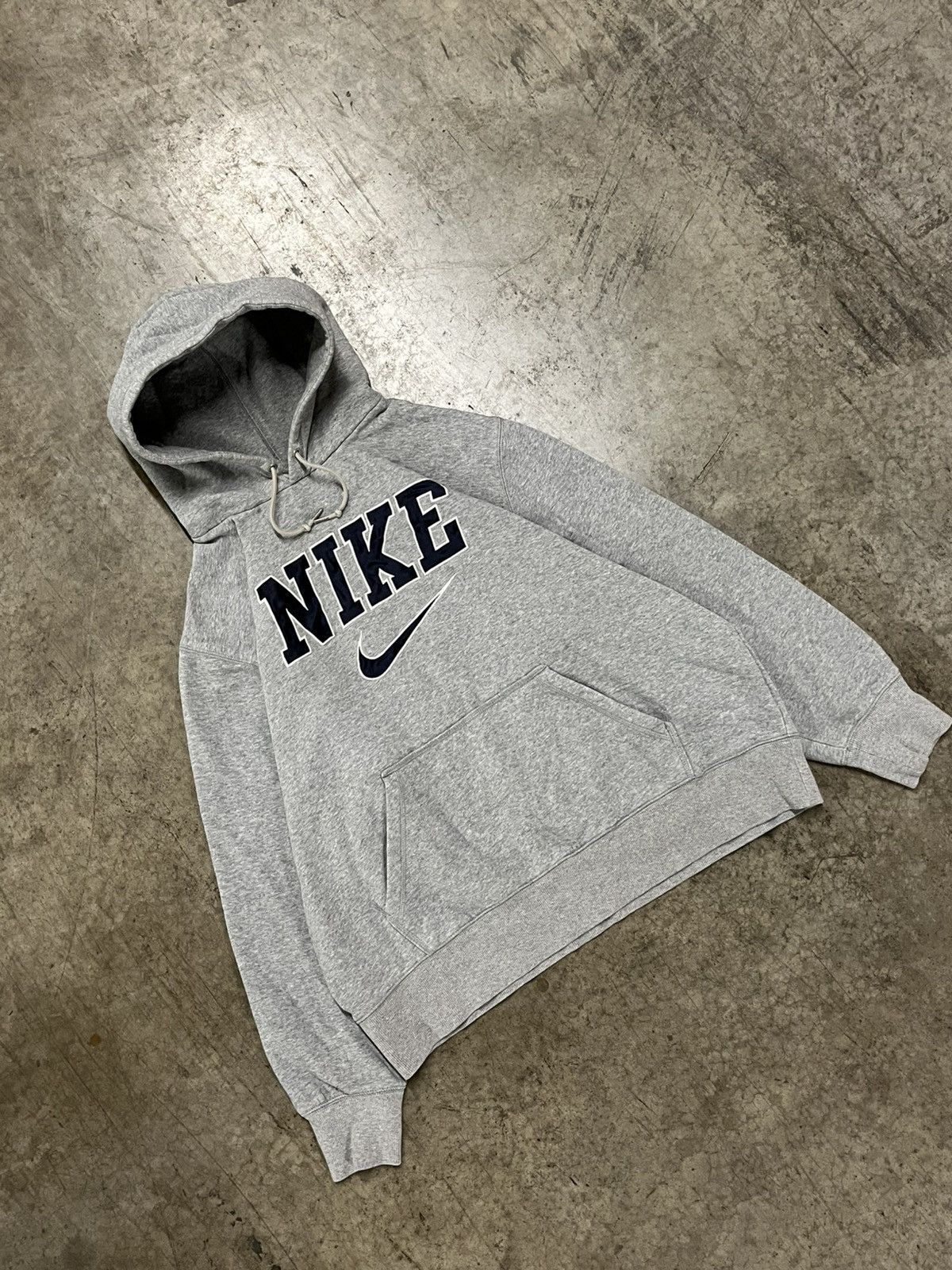 Nike × Vintage Nike spell out center swoosh y2k streetwear hype rare Size US XL / EU 56 / 4 - 3 Thumbnail