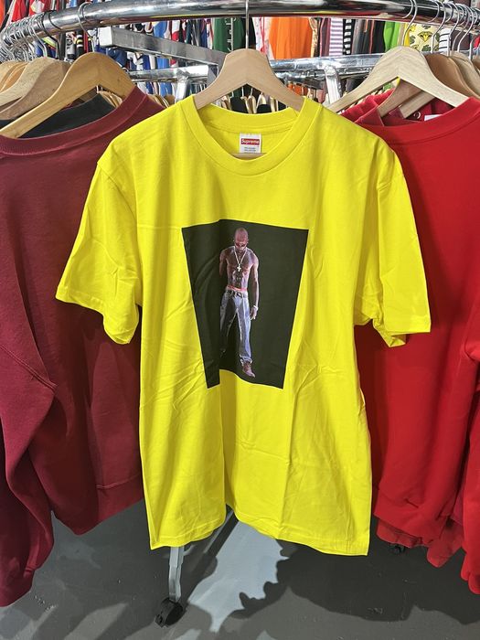 Supreme Supreme SS20 Tupac Hologram Yellow T-Shirt New Large | Grailed