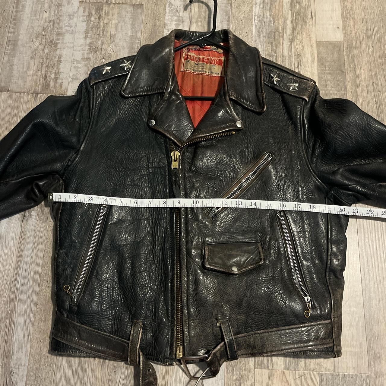 Other Vintage 1950s-1960s Leather Biker Jacket Size US S / EU 44-46 / 1 - 3 Thumbnail
