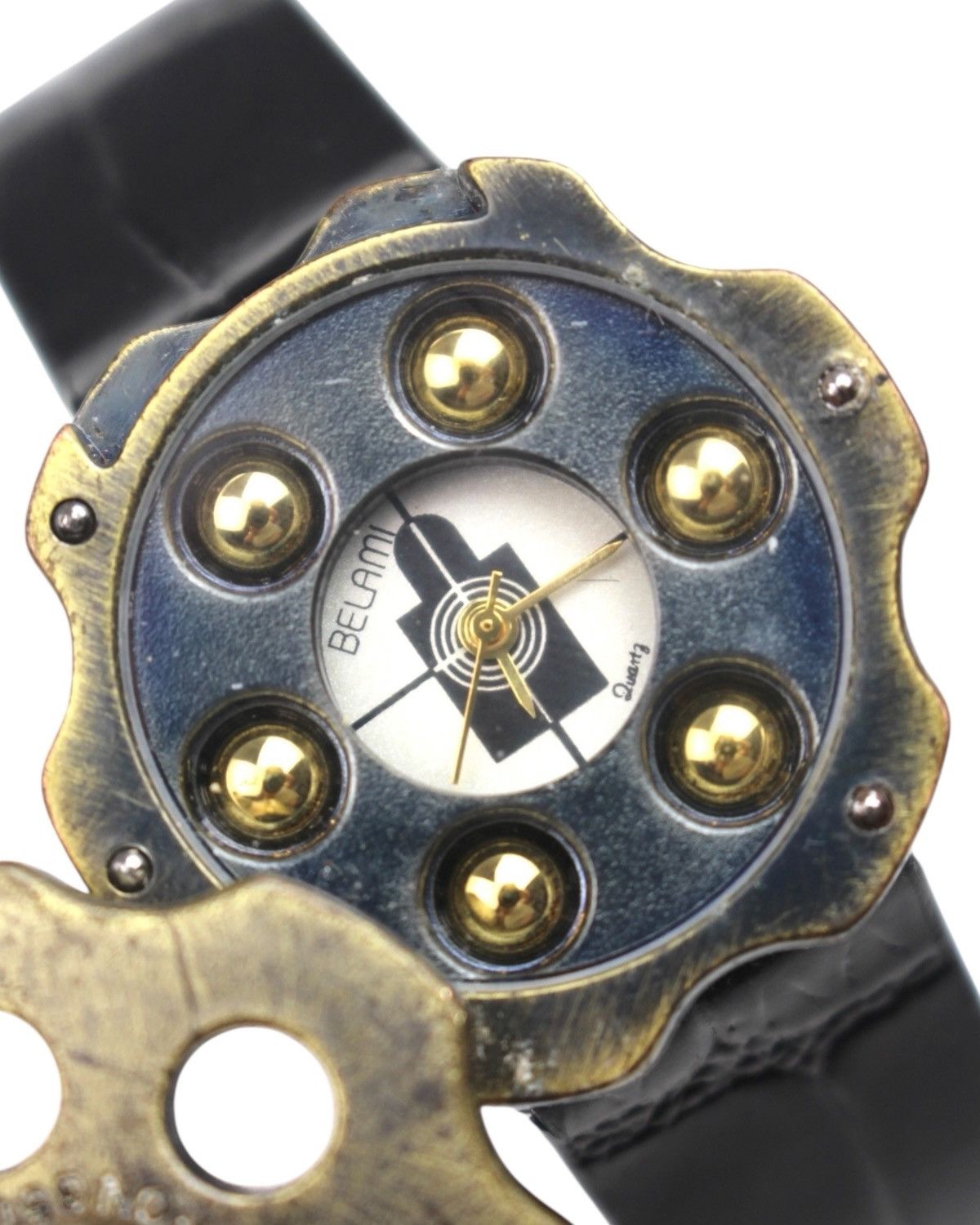 Hysteric Glamour 2000S BELAMI JAPAN REVOLVER CYLINDER PATINA STATEMENT WATCH Size ONE SIZE - 7 Thumbnail