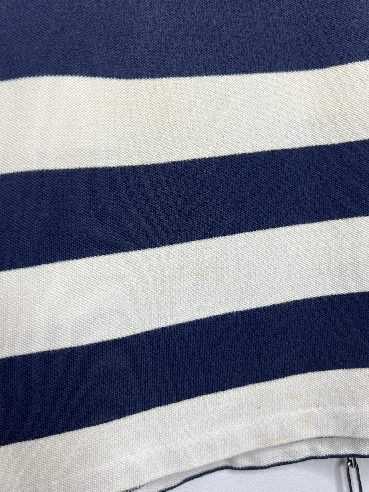 Polo Ralph Lauren Vintage Polo Ralph Lauren #3 Big Logo Pony Striped Polo Tee Size US XXL / EU 58 / 5 - 9 Thumbnail