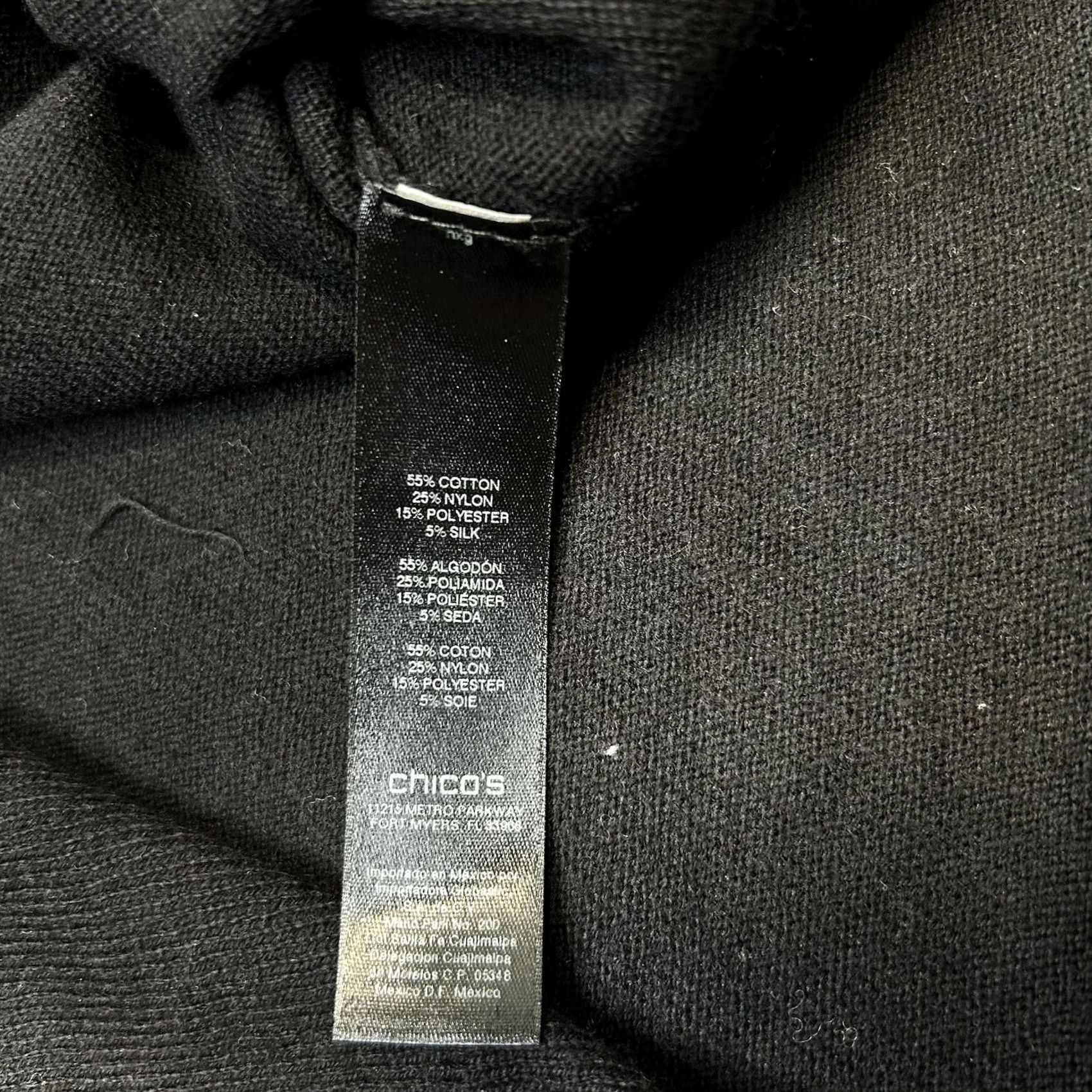 Vintage Chicos Black Label Heat Set Bling Tank Sweater XS Tank Sleeveless Bling Rhinestone Crew Neck Pullover Casual Solid Black Women XS Size XS / US 0-2 / IT 36-38 - 6 Thumbnail
